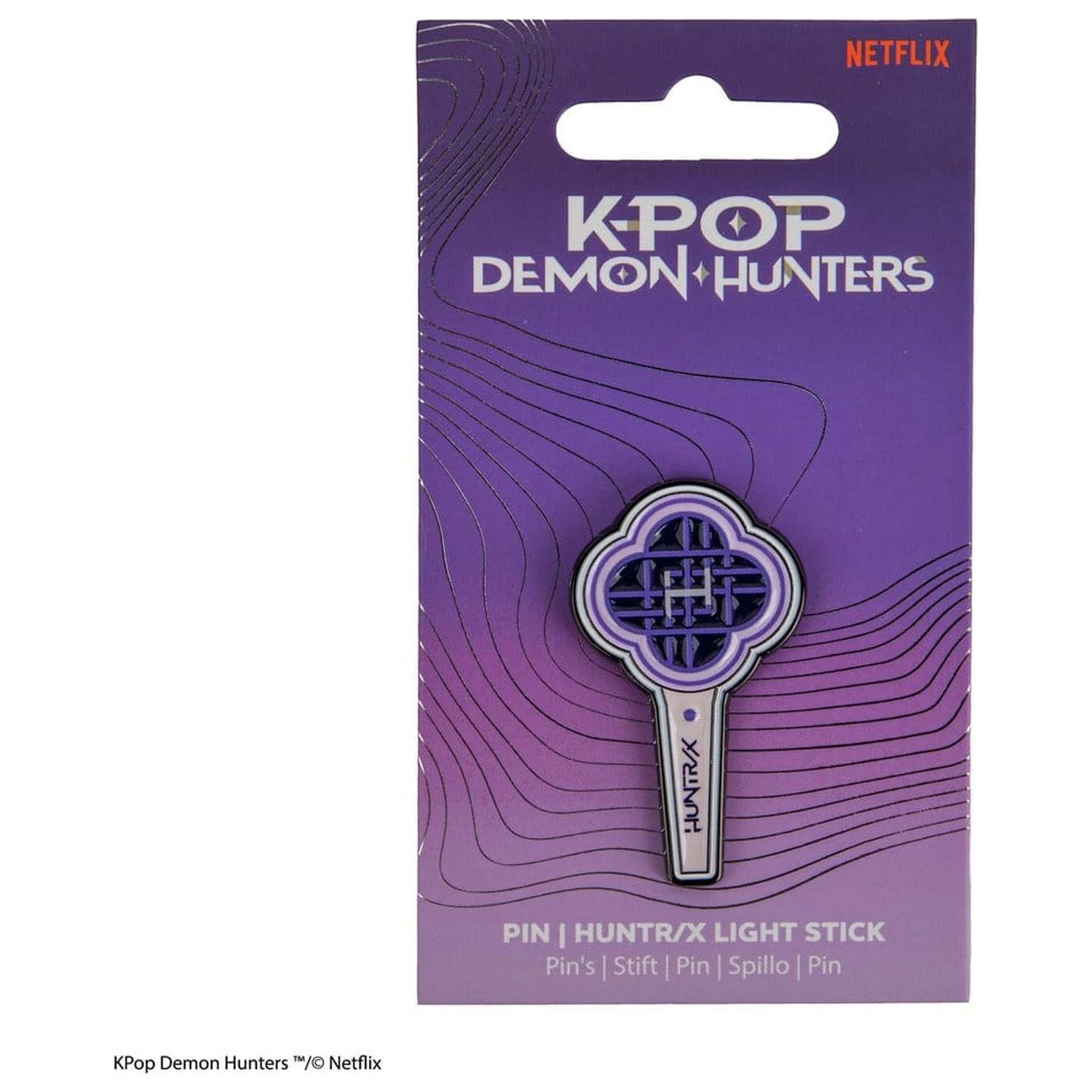 KPop Demon Hunters odznak HUNTR/X Light Stick fotografii produktu