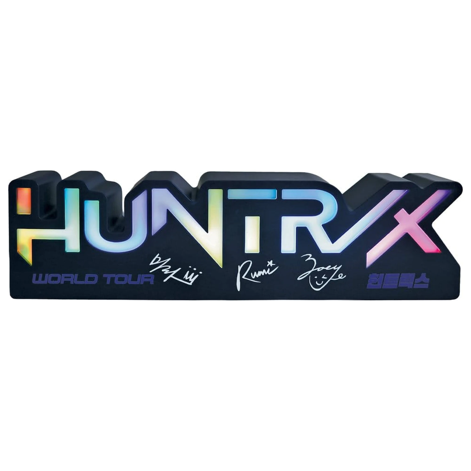 KPop Demon Hunters Lamp Huntr/x Logo fotografii produktu