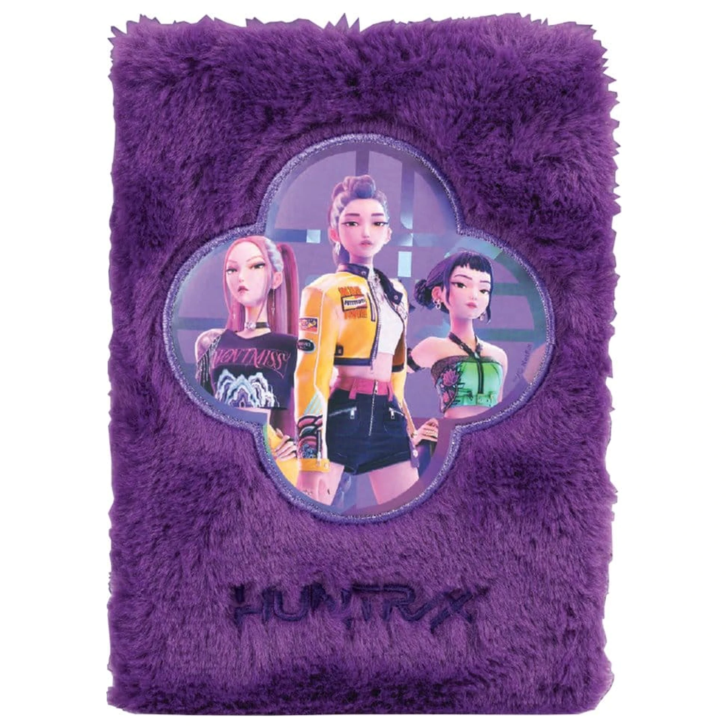 KPop Demon Hunters A5 Zápisník Huntr/x Plyšák fotografii produktu