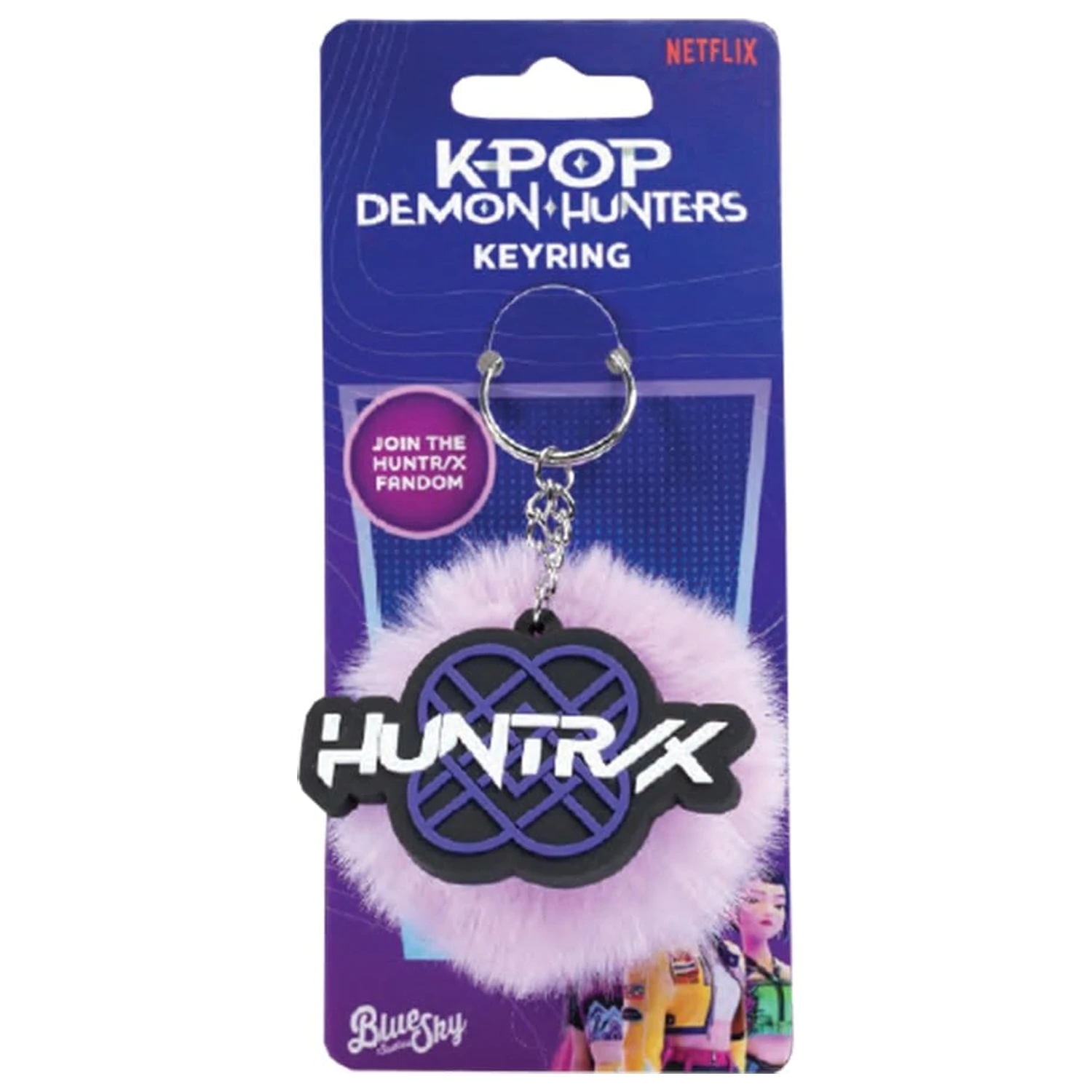 KPop Demon Hunters Pom Pom klíčenka Huntr/x fotografii produktu