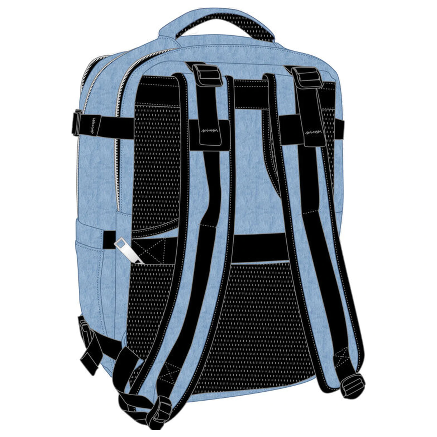 Kpop Demon Hunters Huntrix Cabin cestovní batoh 44cm fotografii produktu