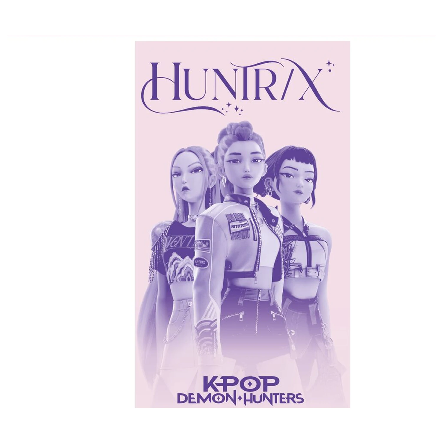 KPop Demon Hunters Huntrix mikrovláknový ručník fotografii produktu