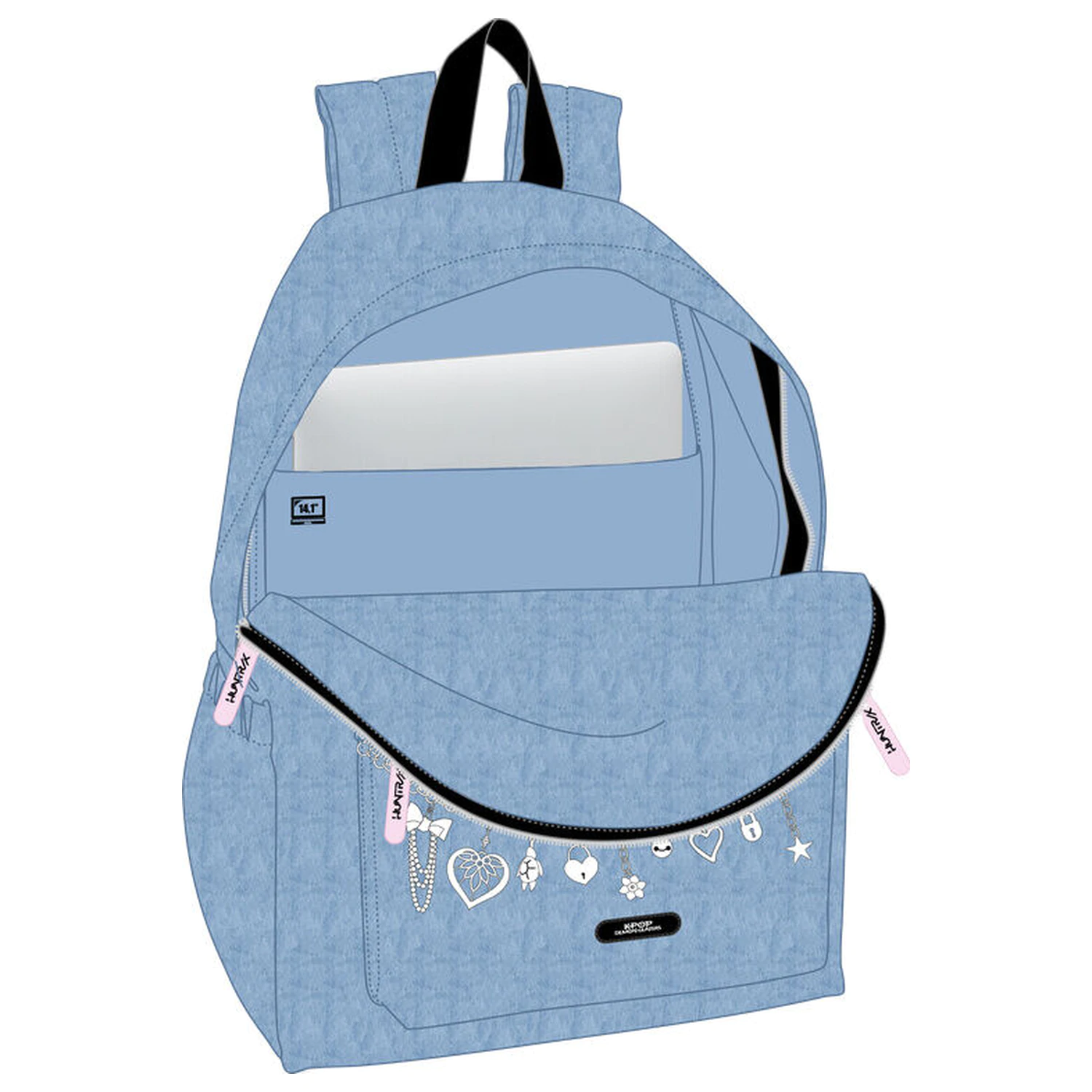 Kpop Demon Hunters Huntrix batoh 43 cm fotografii produktu