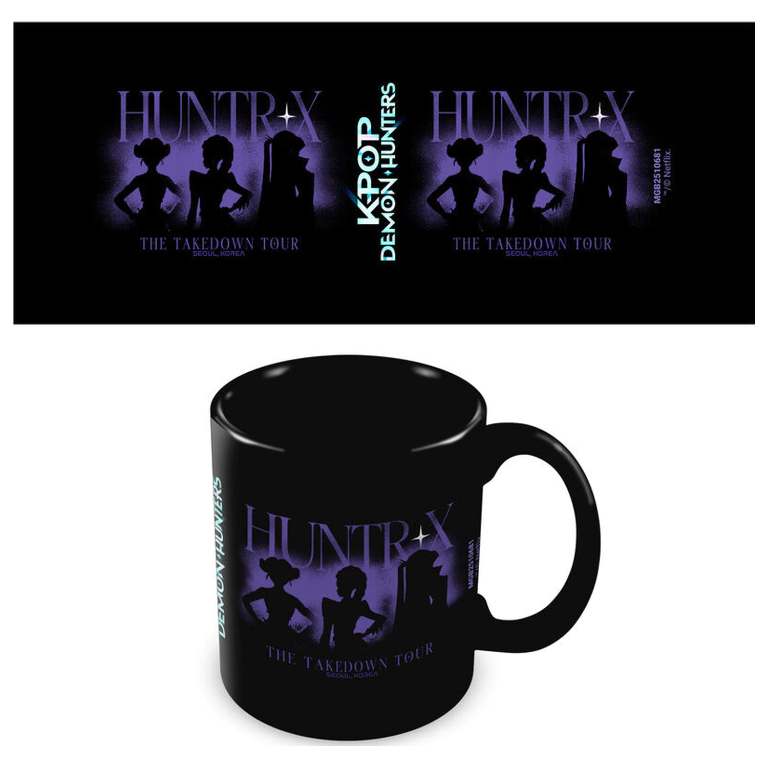 KPop Demon Hunters Huntrix Tour hrnek 325ml fotografii produktu