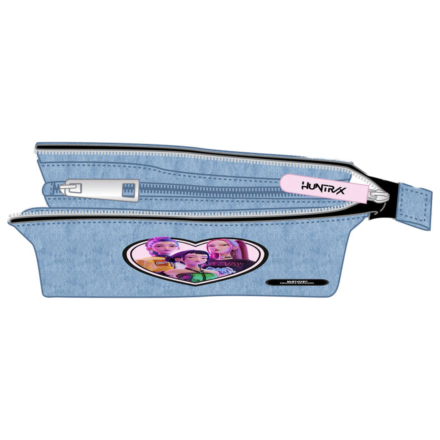 Kpop Demon Hunters Huntrix trojitý penál fotografii produktu