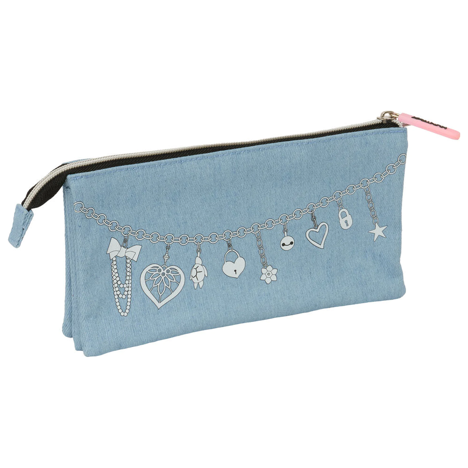 Kpop Demon Hunters Huntrix trojitý penál fotografii produktu