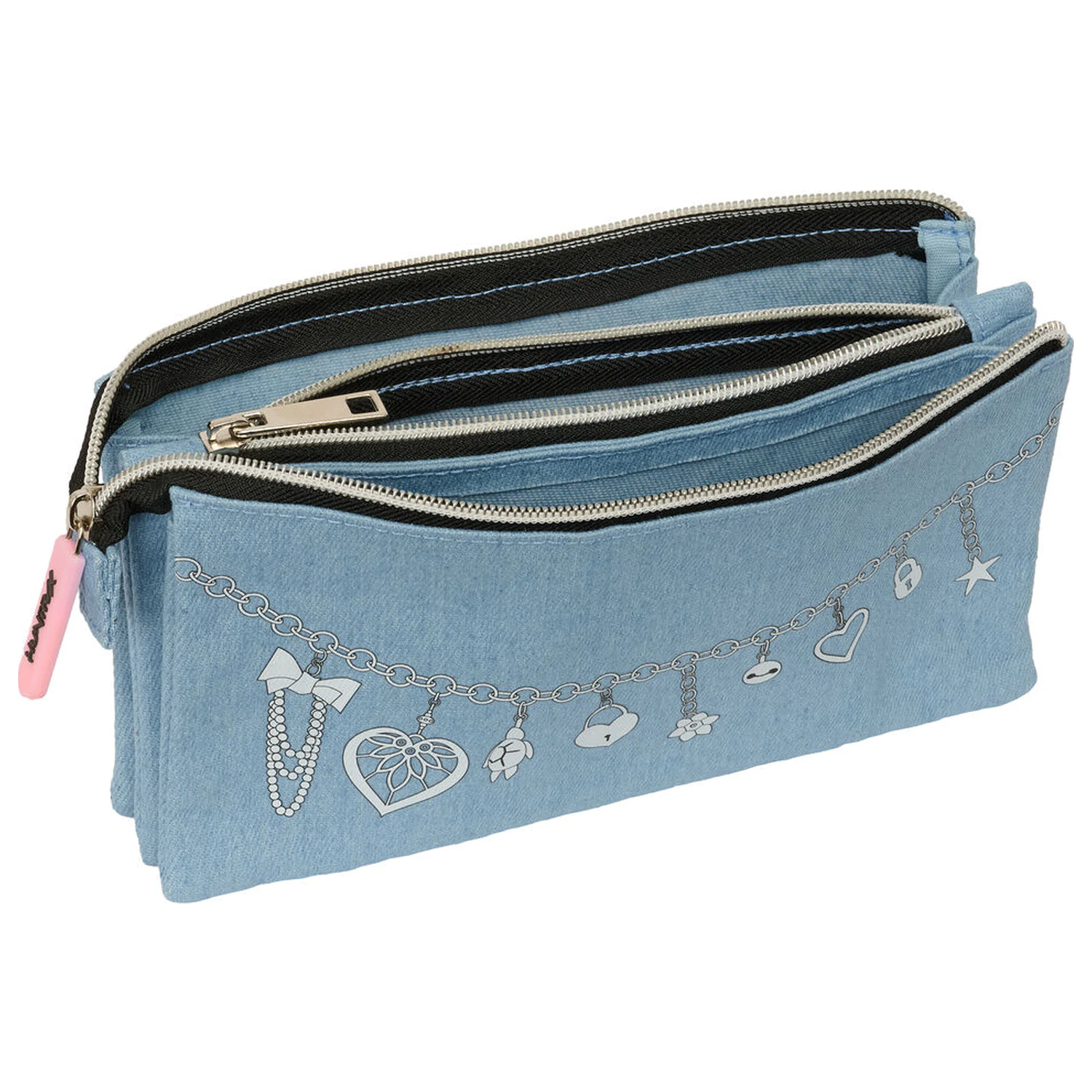 Kpop Demon Hunters Huntrix trojitý penál fotografii produktu