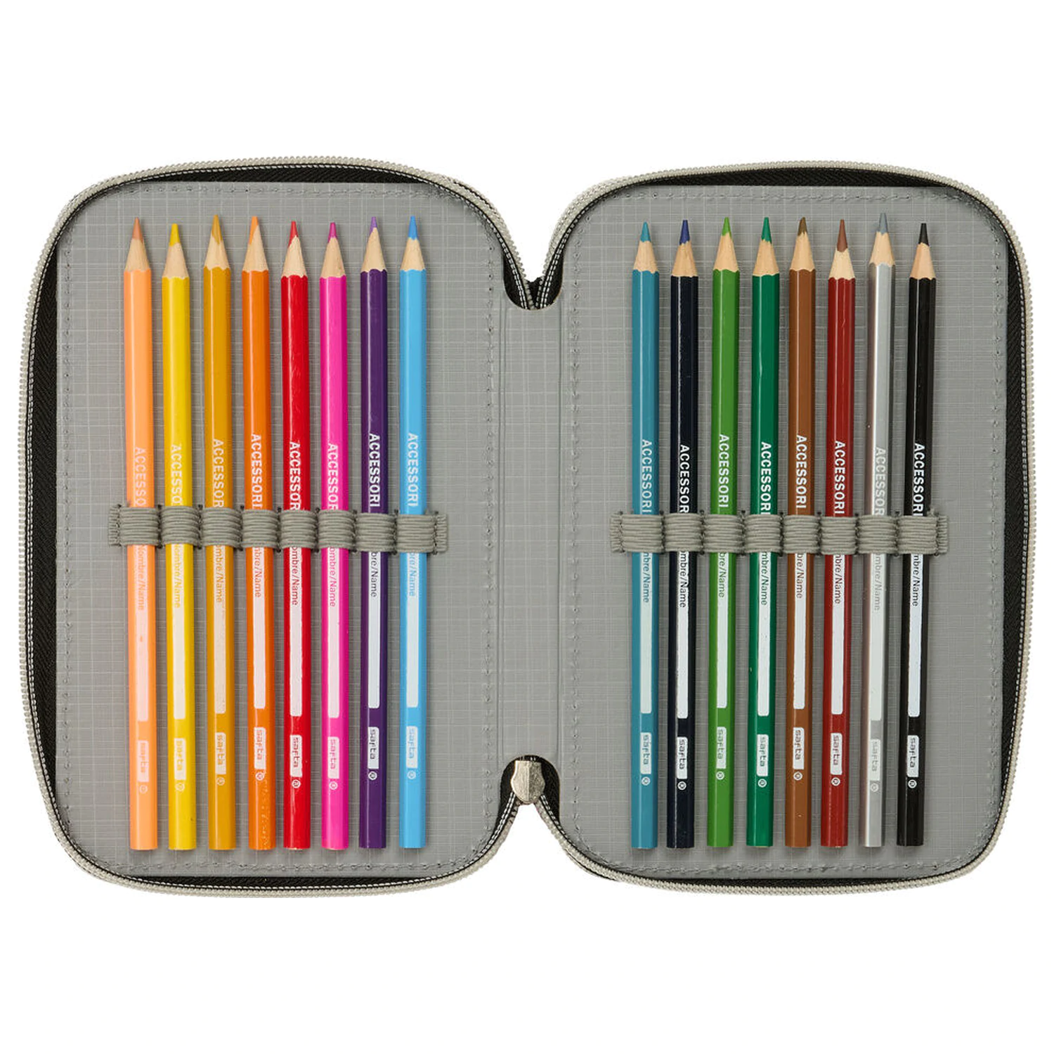 Kpop Demon Hunters Huntrix trojitý penál 37 ks fotografii produktu