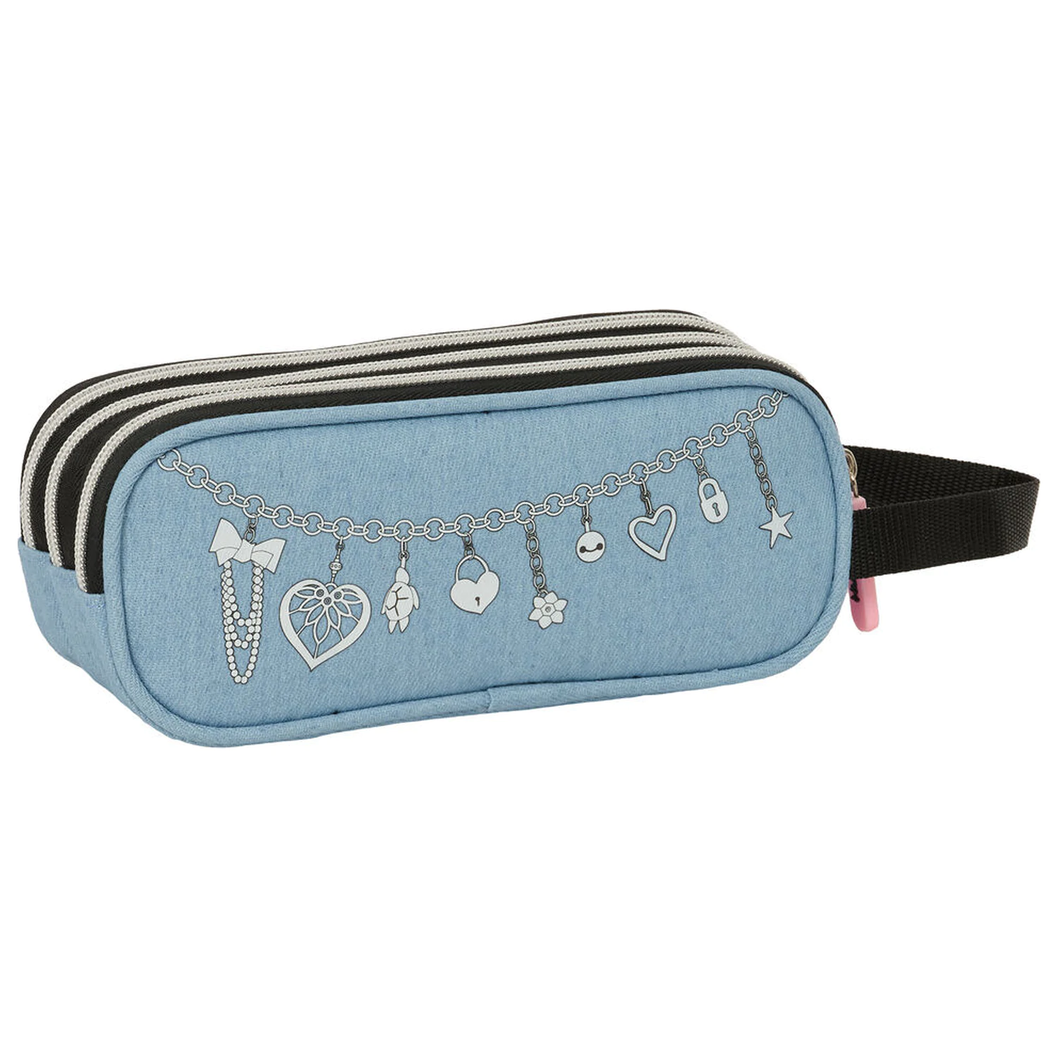 Demon Hunters Kpop Huntrix trojitý penál fotografii produktu