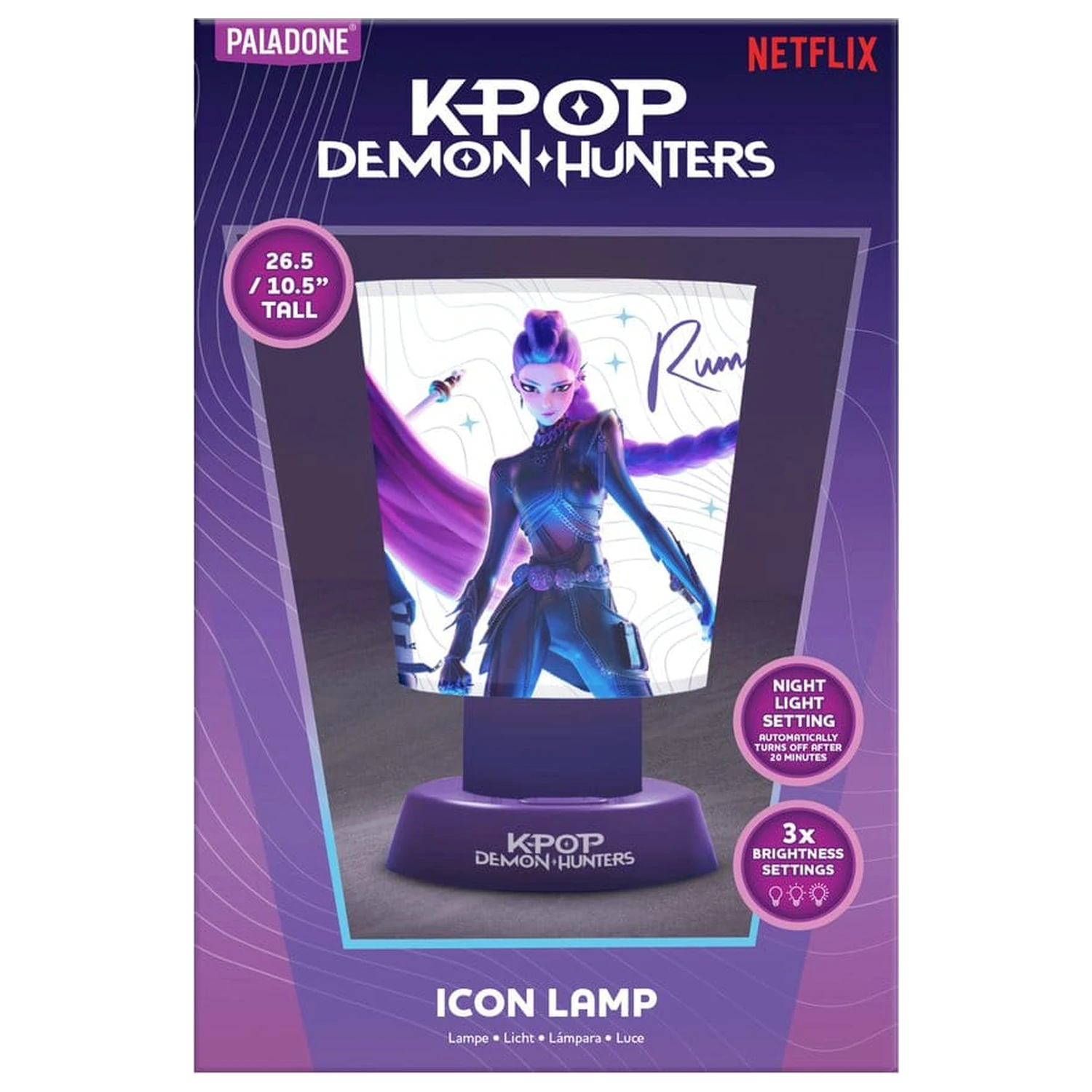 KPop Demon Hunters Ikona Světlo 27 cm fotografii produktu