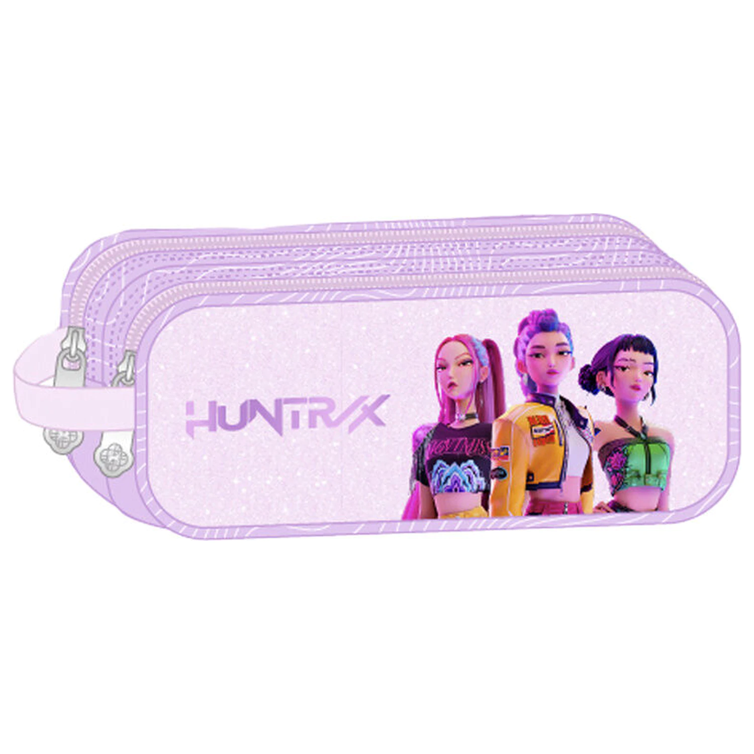 Kpop Demon Hunters Ikonické dvojité pouzdro na tužky fotografii produktu