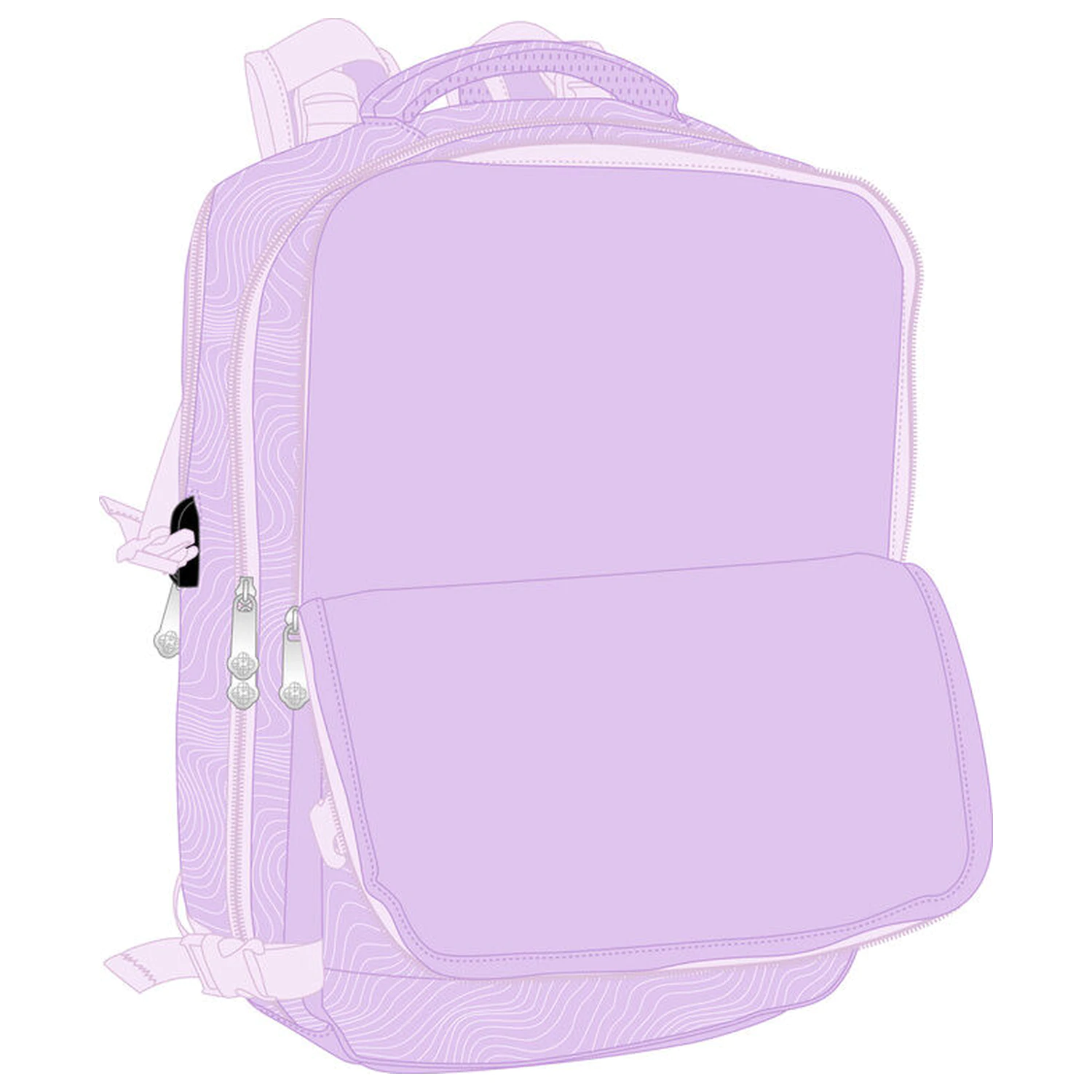 Demon Hunters Kpop Iconic Cabin cestovní batoh 44cm fotografii produktu