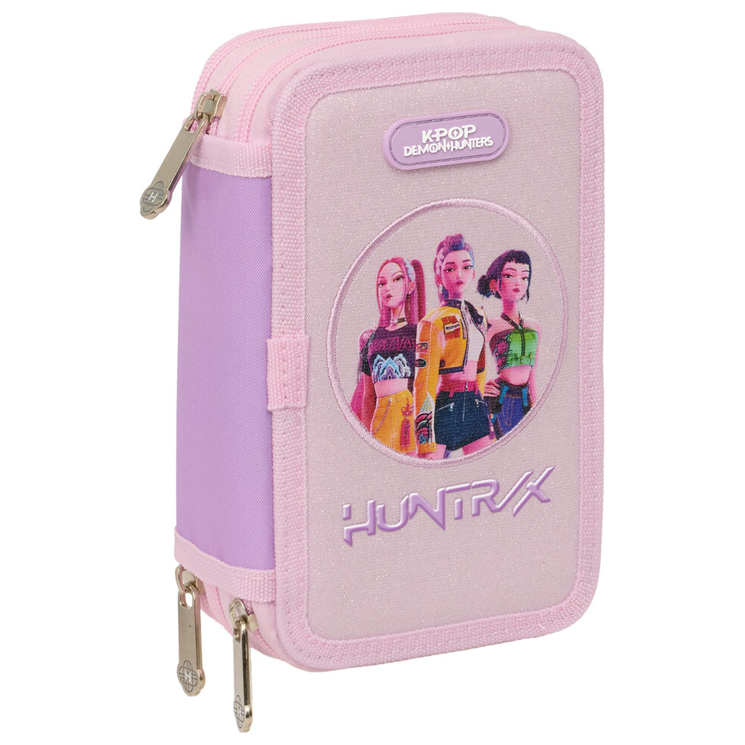 Kpop Demon Hunters Ikonické trojité pouzdro na tužky 37 kusů fotografii produktu