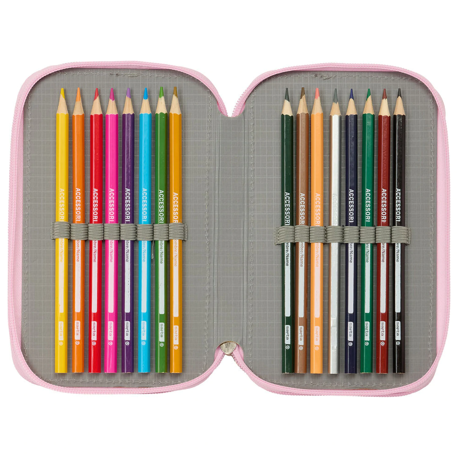 Kpop Demon Hunters Ikonické trojité pouzdro na tužky 37 kusů fotografii produktu