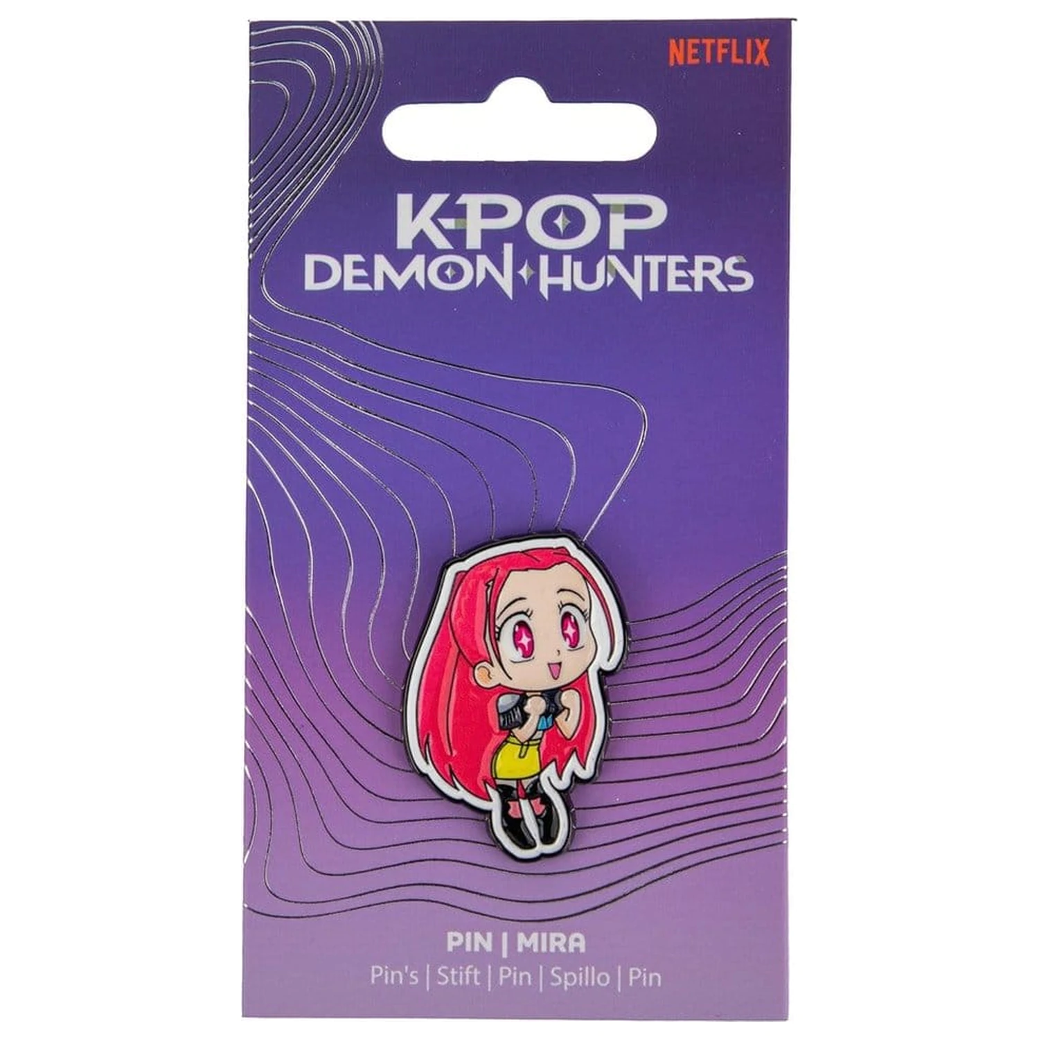 KPop Demon Hunters odznak Mira fotografii produktu