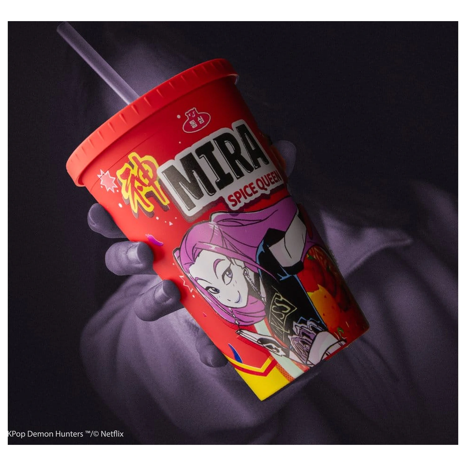 KPop Demon Hunters Tumbler Mira Spice Queen fotografii produktu