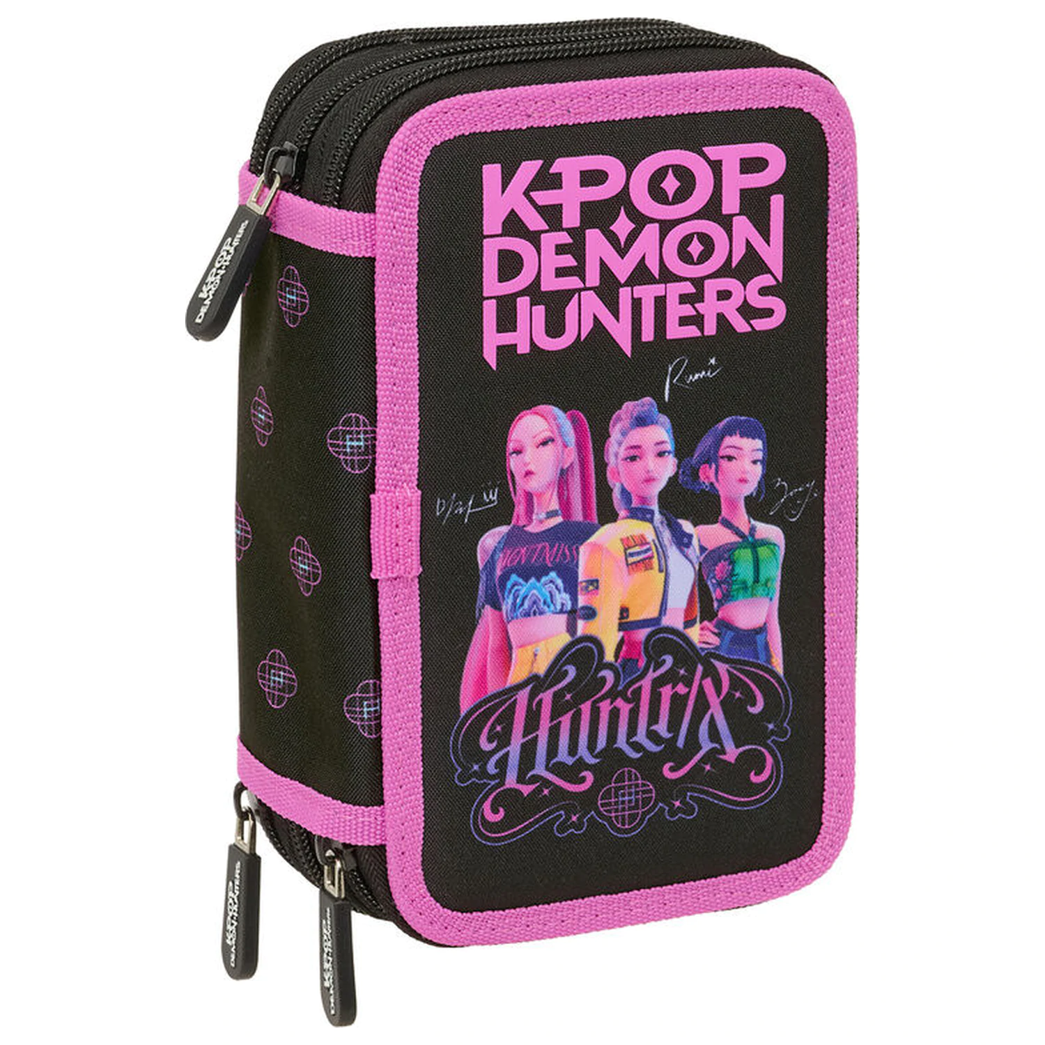 Kpop Demon Hunters Negra trojitý penál 37 ks fotografii produktu