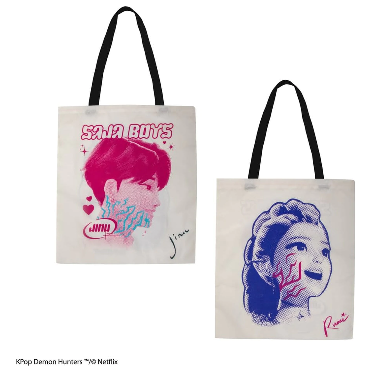 KPop Demon Hunters Tote Bag Rumi & Jinu fotografii produktu