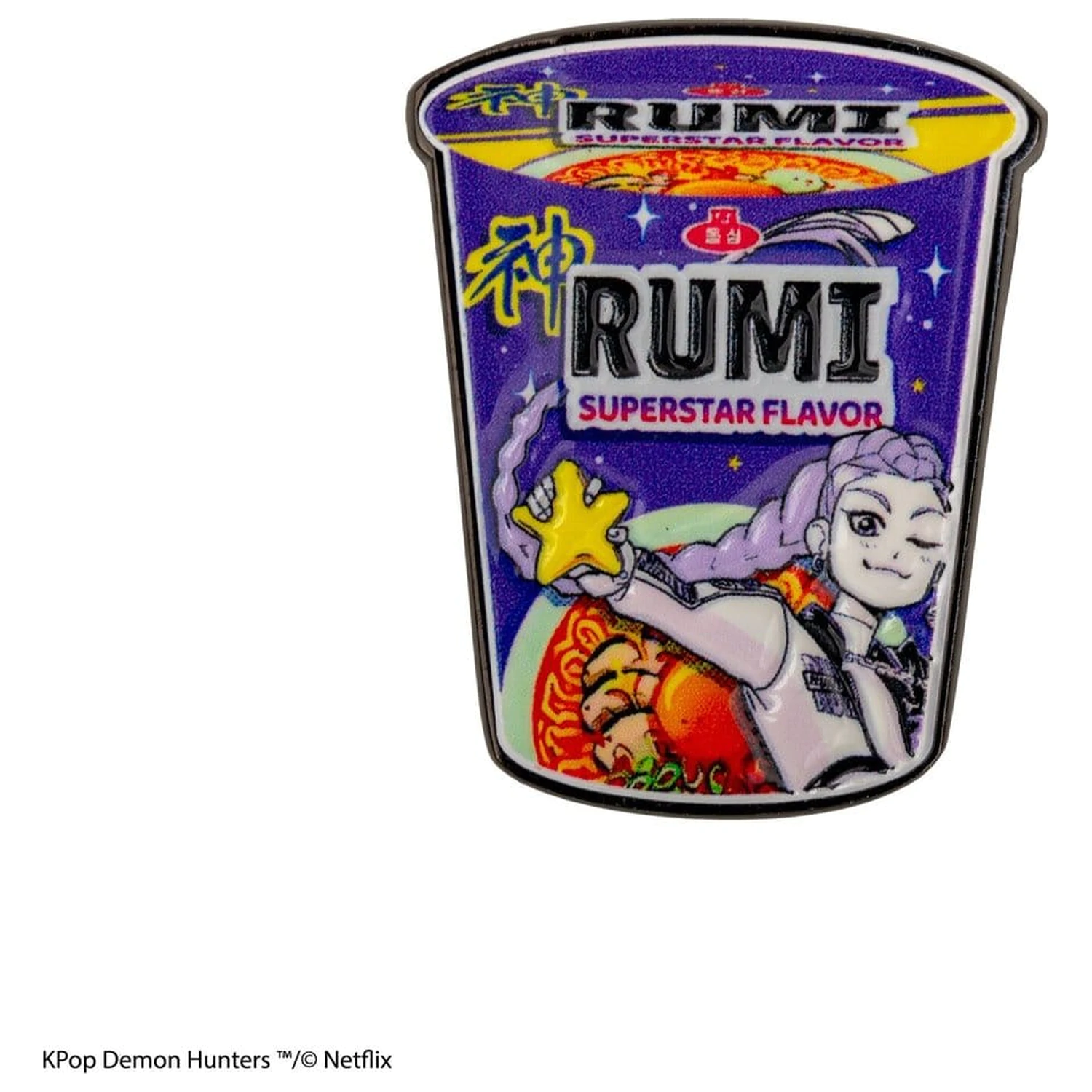 KPop Demon Hunters Špendlík Rumi Superstar Flavor Nudle fotografii produktu