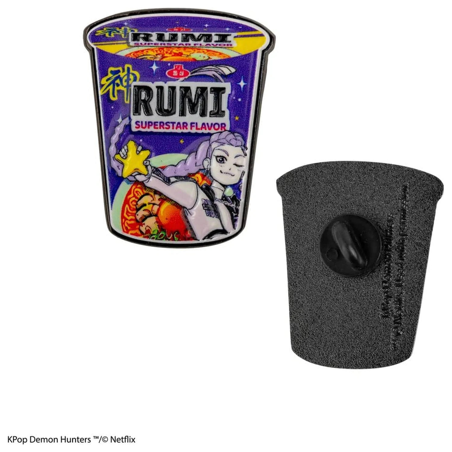 KPop Demon Hunters Špendlík Rumi Superstar Flavor Nudle fotografii produktu