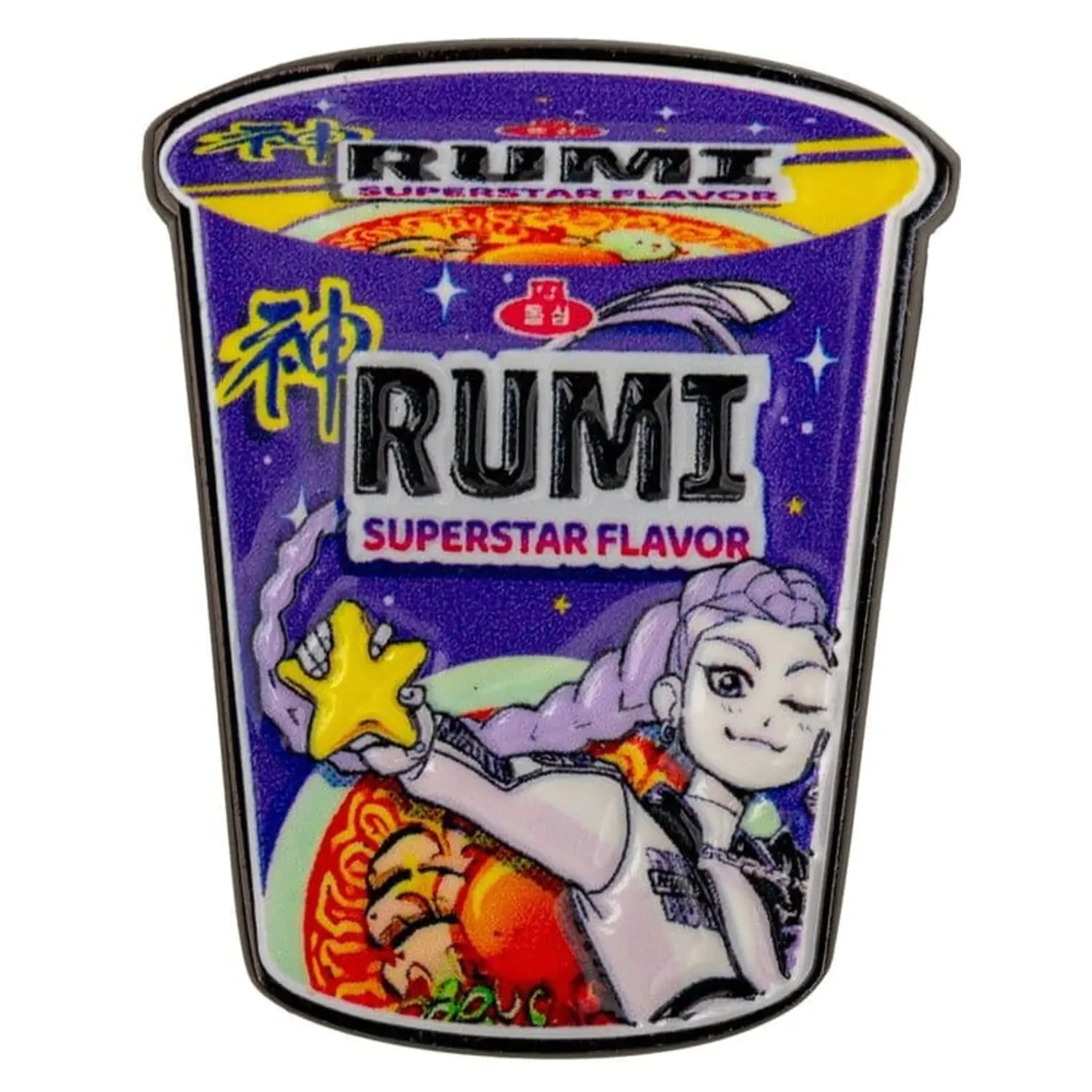 KPop Demon Hunters Špendlík Rumi Superstar Flavor Nudle fotografii produktu