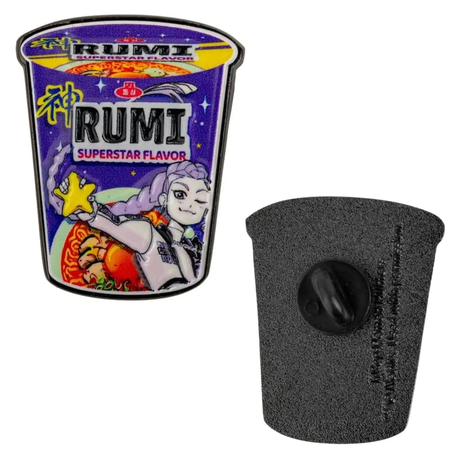 KPop Demon Hunters Špendlík Rumi Superstar Flavor Nudle fotografii produktu