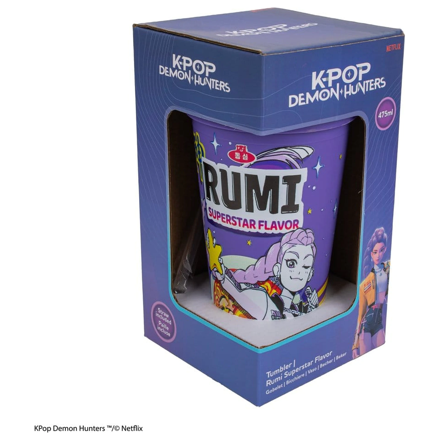 KPop Demon Hunters Tumbler Rumi Superstar Příchuť fotografii produktu