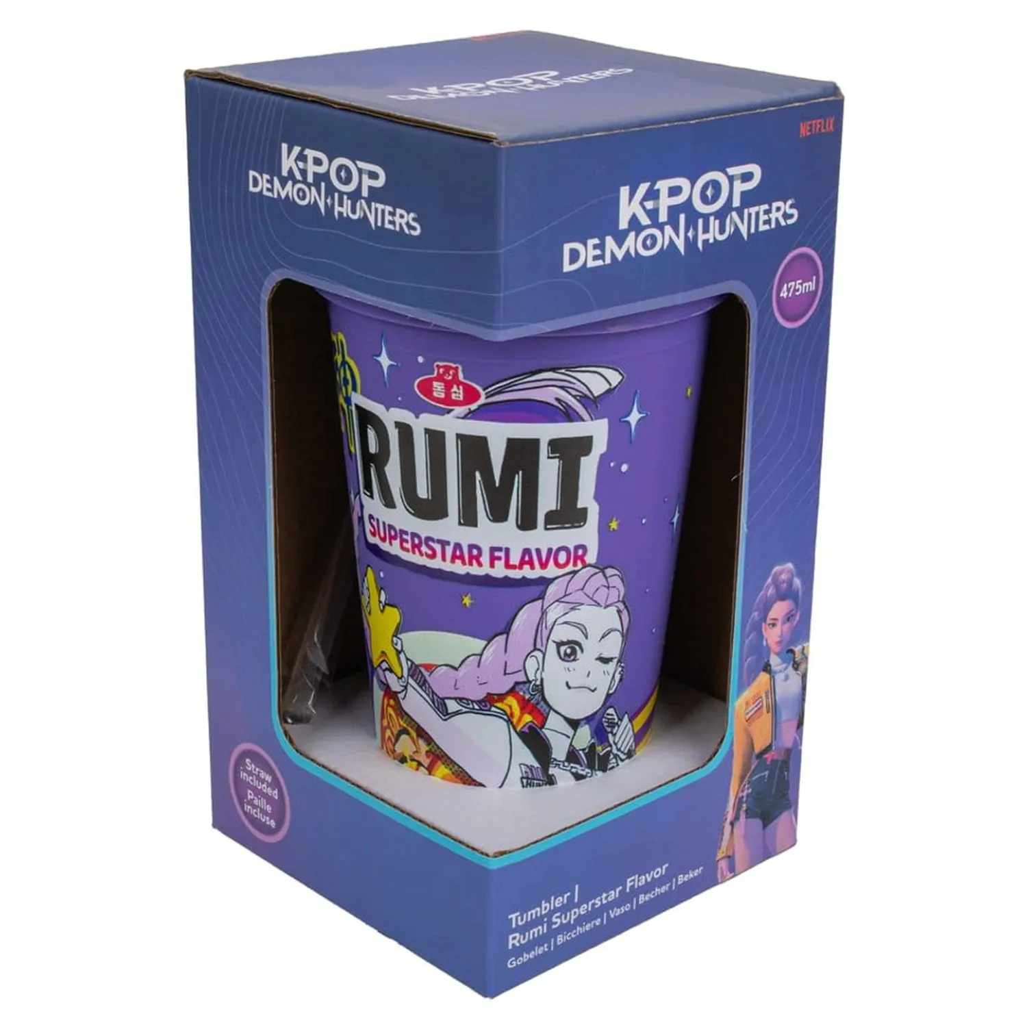 KPop Demon Hunters Tumbler Rumi Superstar Příchuť fotografii produktu