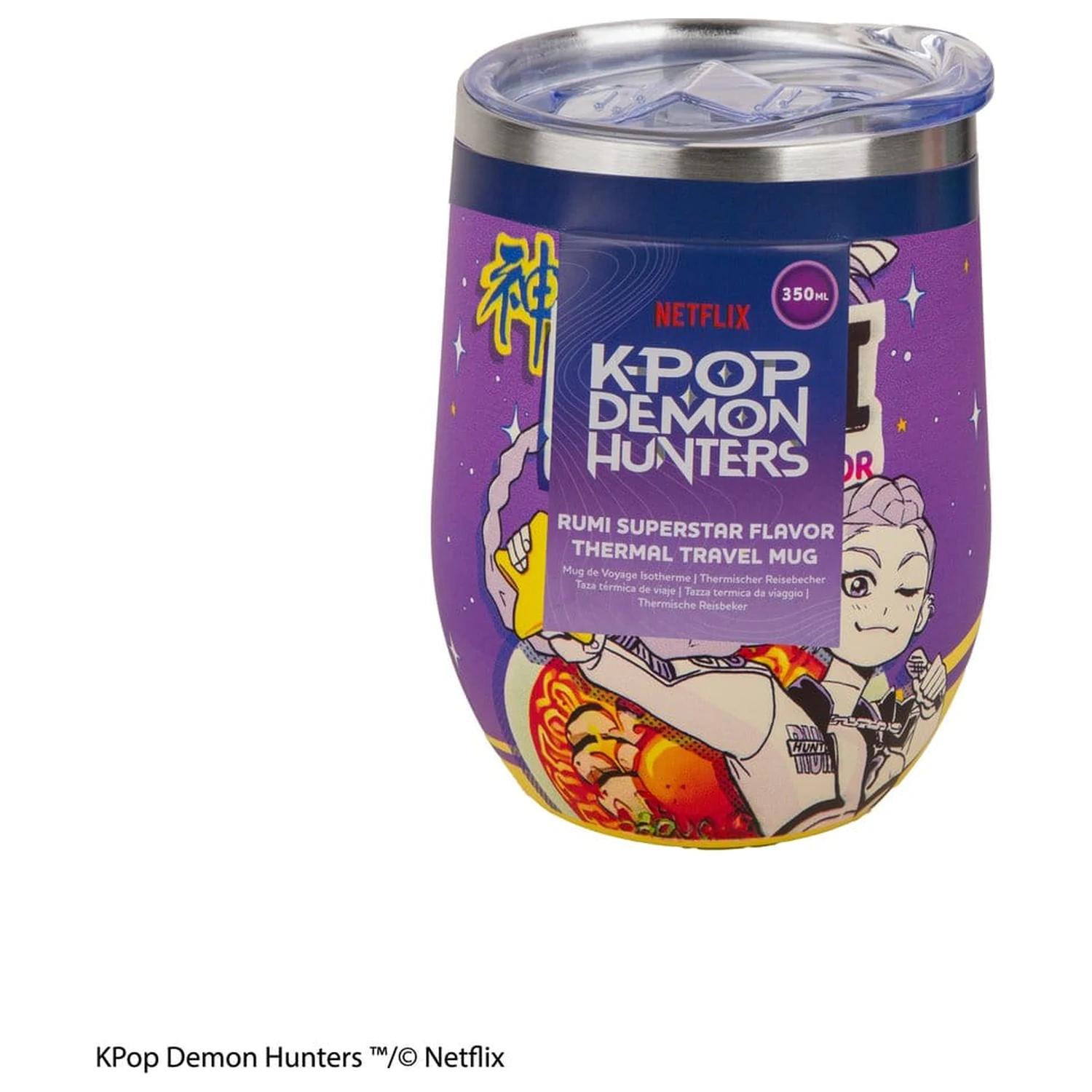KPop Demon Hunters termohrnek Rumi Superstar Flavor fotografii produktu