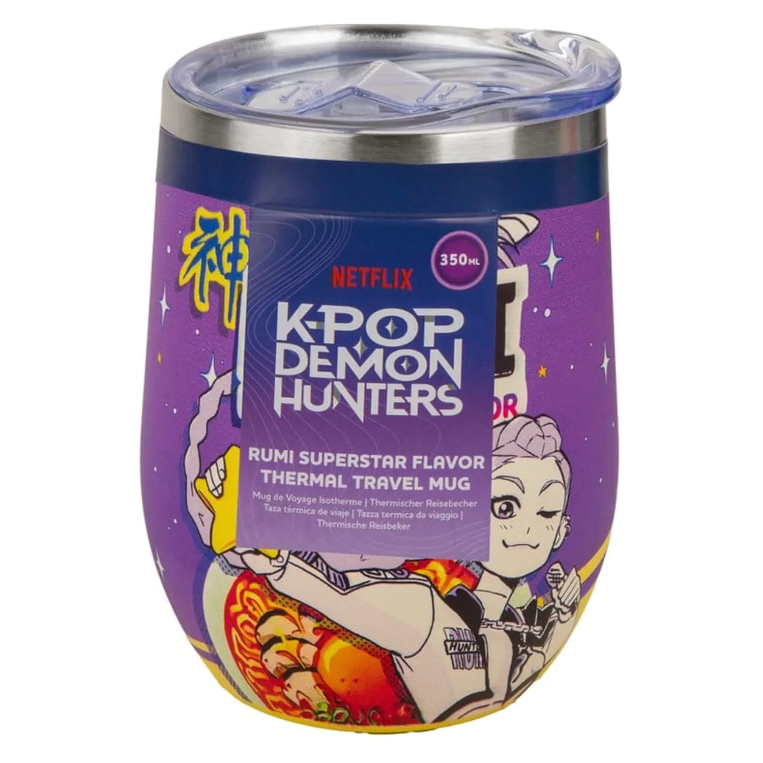 KPop Demon Hunters termohrnek Rumi Superstar Flavor fotografii produktu