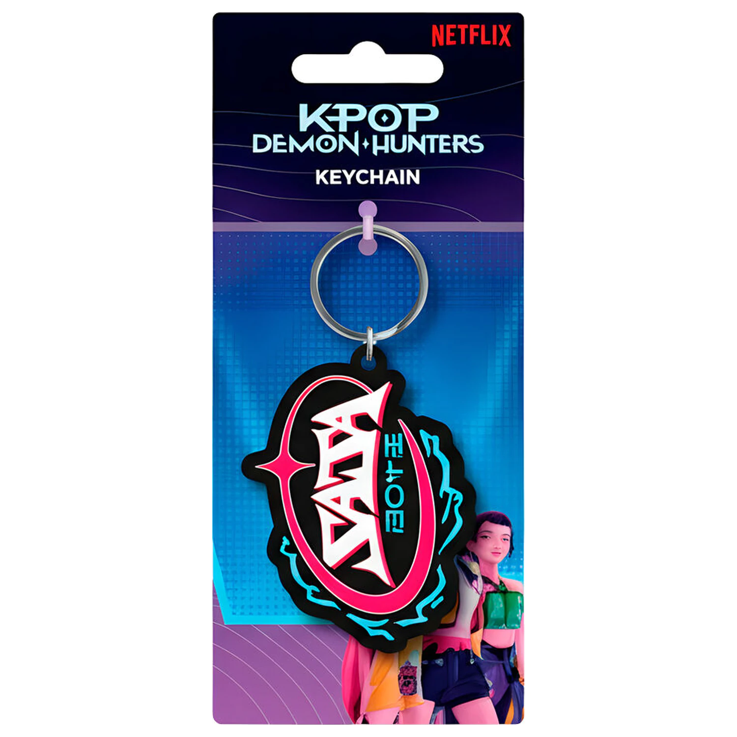 KPop Demon Hunters Saja Boys klíčenka fotografii produktu