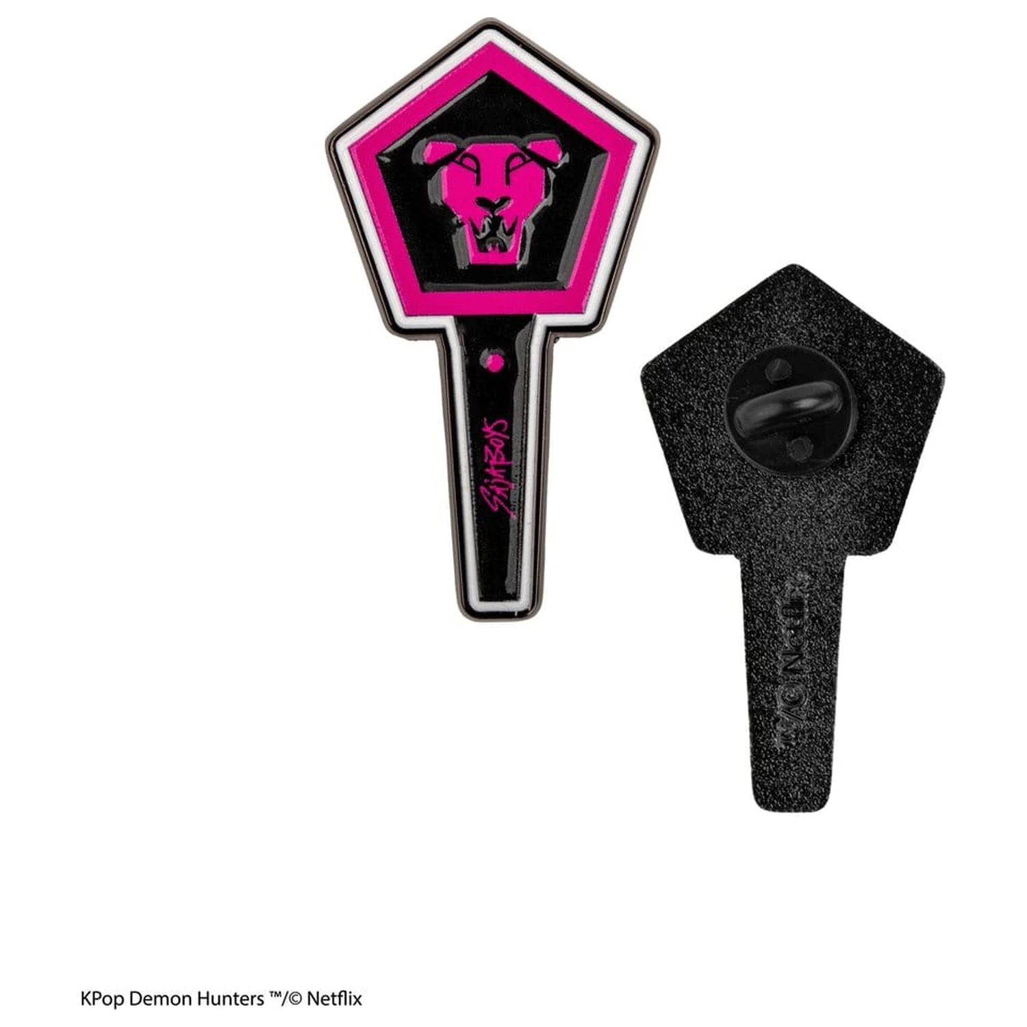 KPop Demon Hunters Pin Saja Boys Light Stick fotografii produktu