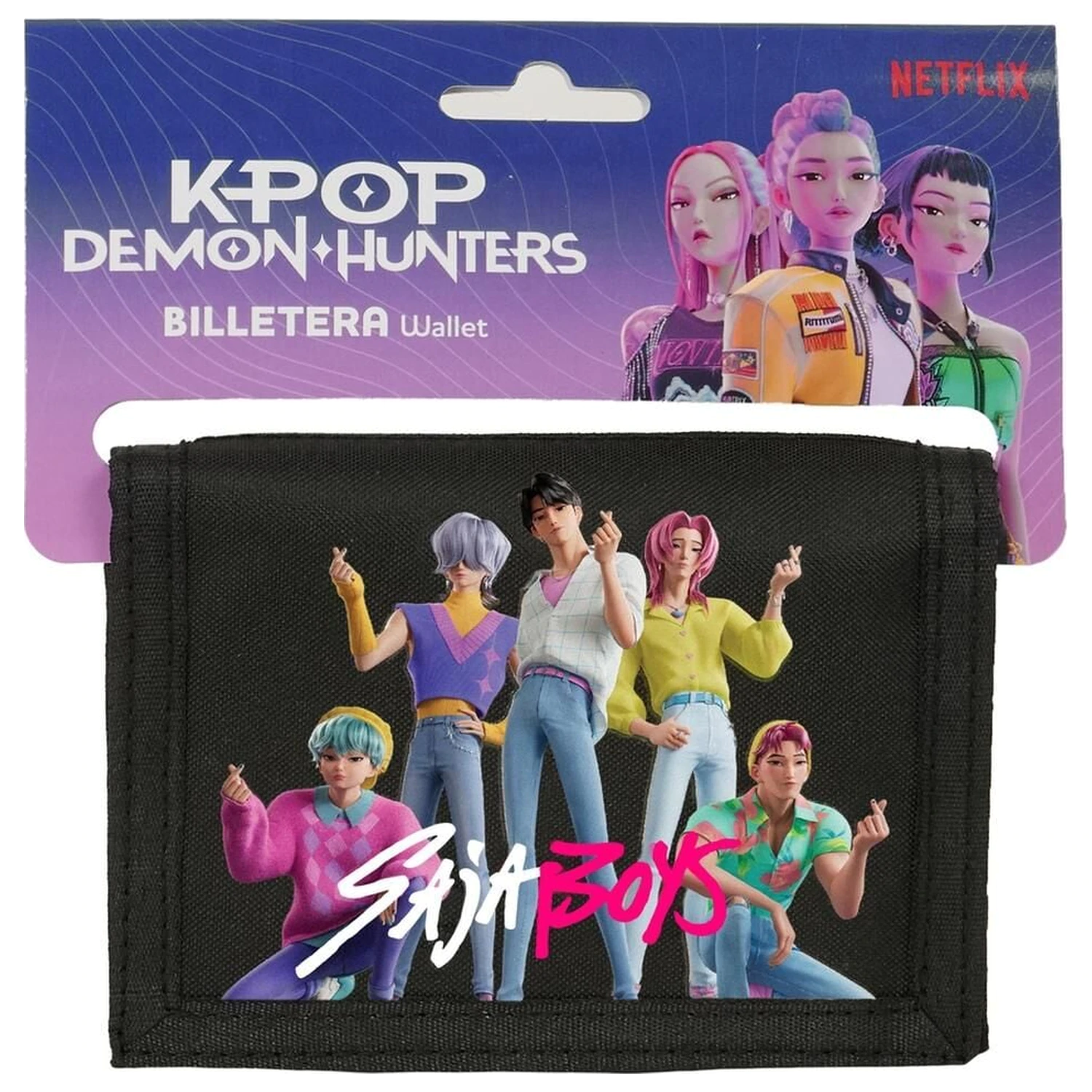 Kpop Demon Hunters Saja Boys peněženka fotografii produktu