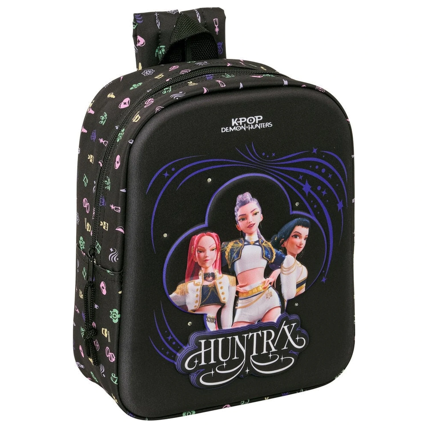 Kpop Demon Hunters Sound LEDS 3D batoh 27 cm fotografii produktu