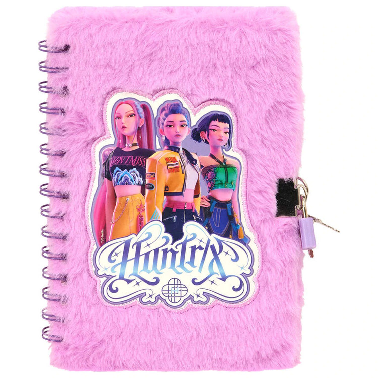 Kpop Demon Hunters Stationery zápisník na deník se zámkem + sada pera fotografii produktu