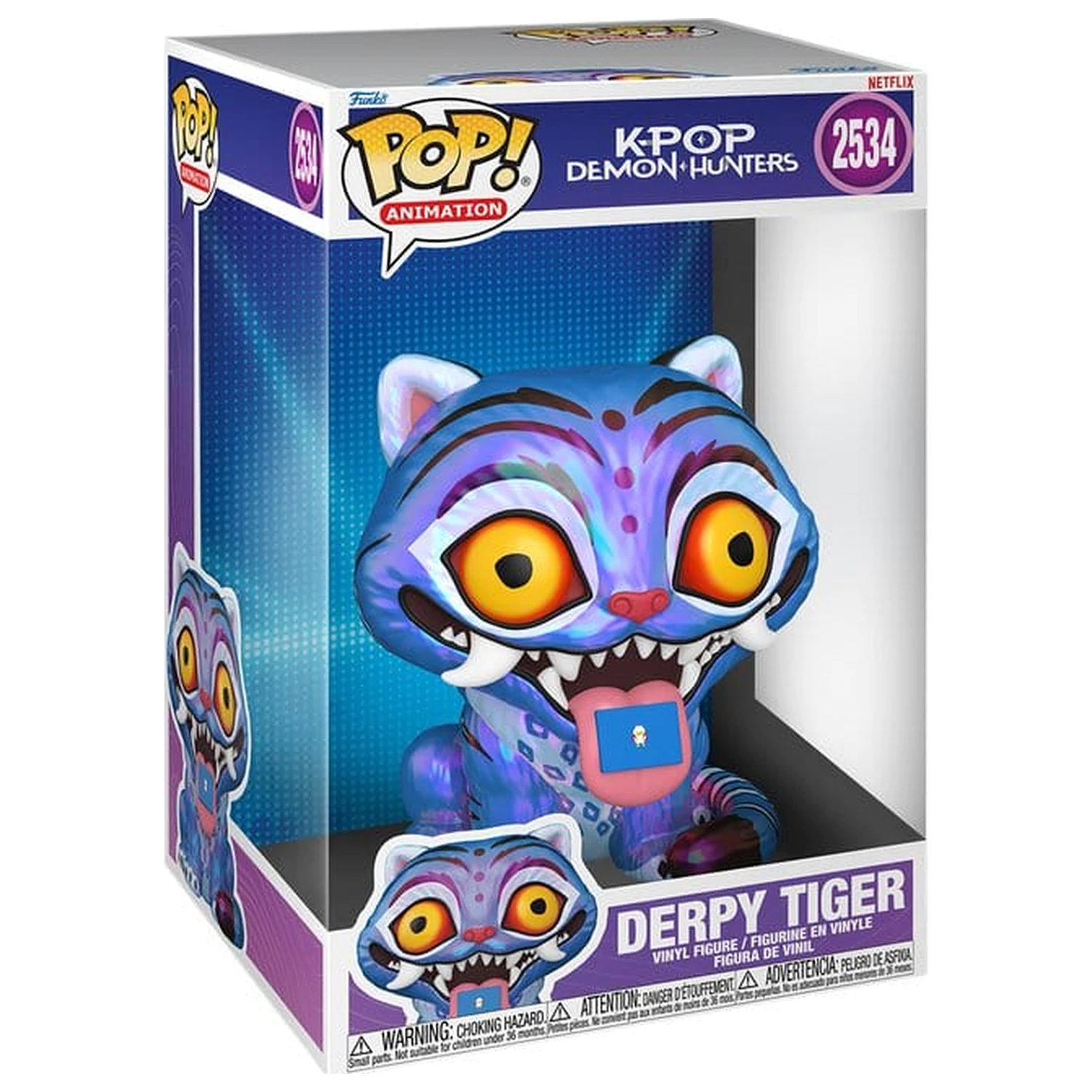 KPop Demon Hunters Super Sized Jumbo Funko POP! Vinyl figurka Derpy 25 cm fotografii produktu