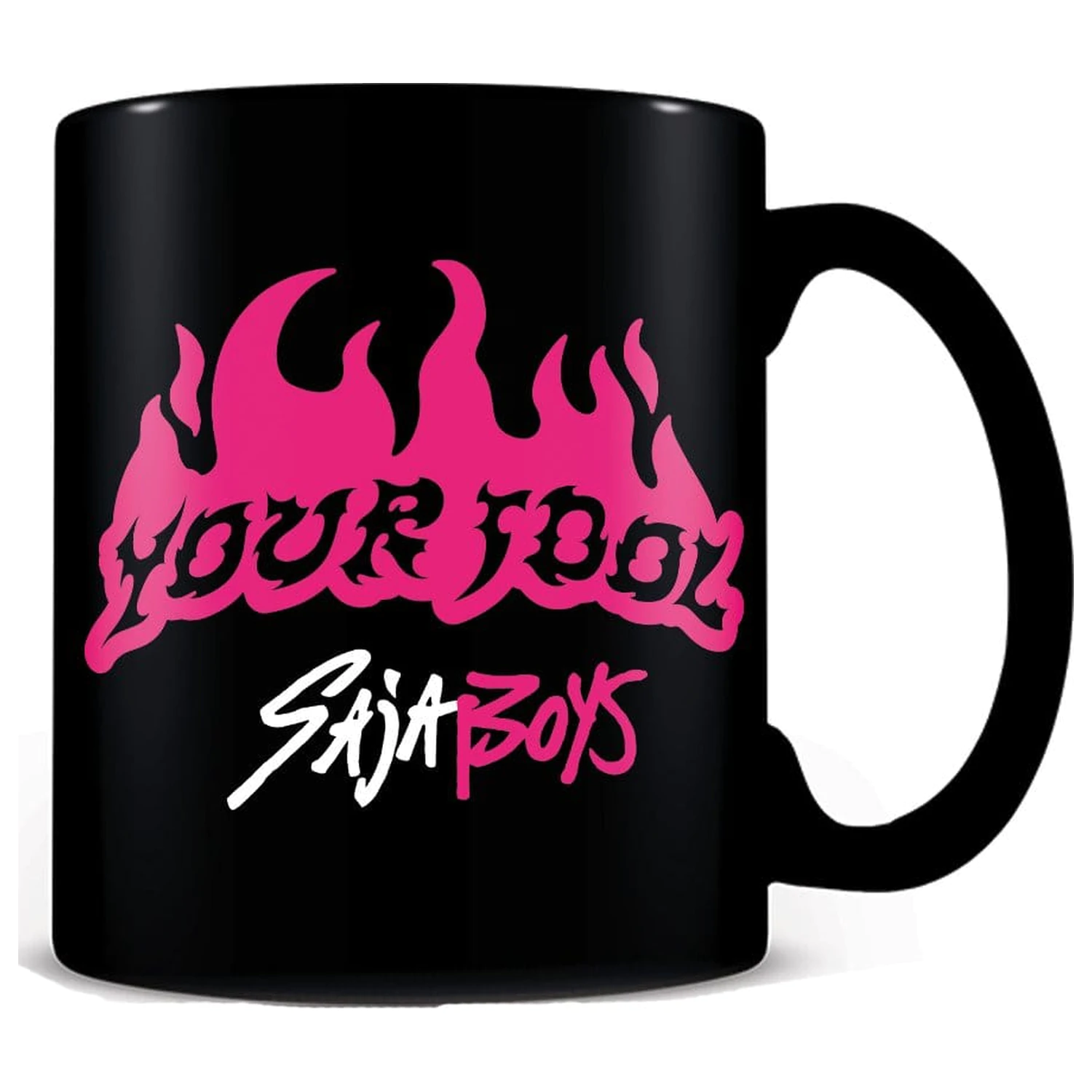 KPop Demon Hunters hrnek Your Idol černý fotografii produktu