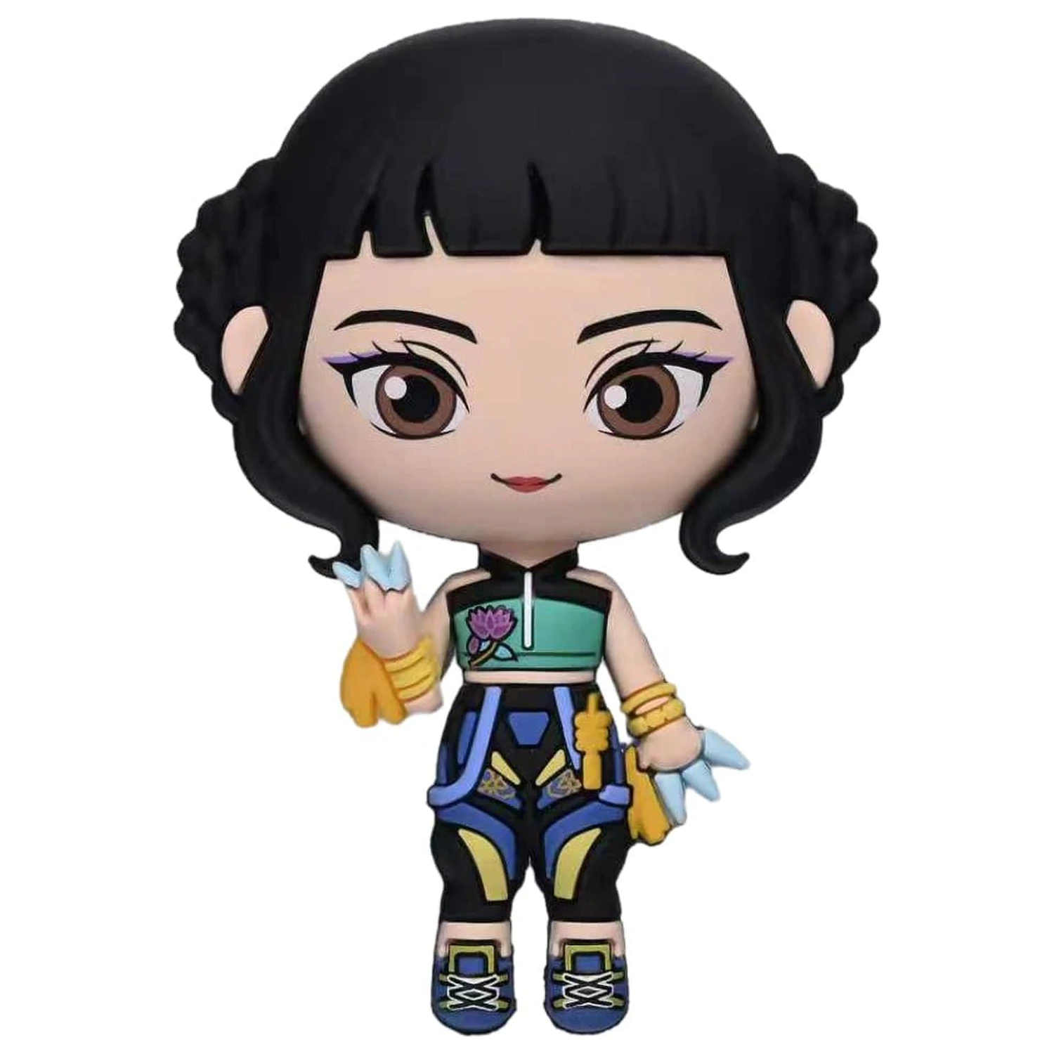 KPop Demon Hunters 3D pěnový magnet Zoey fotografii produktu