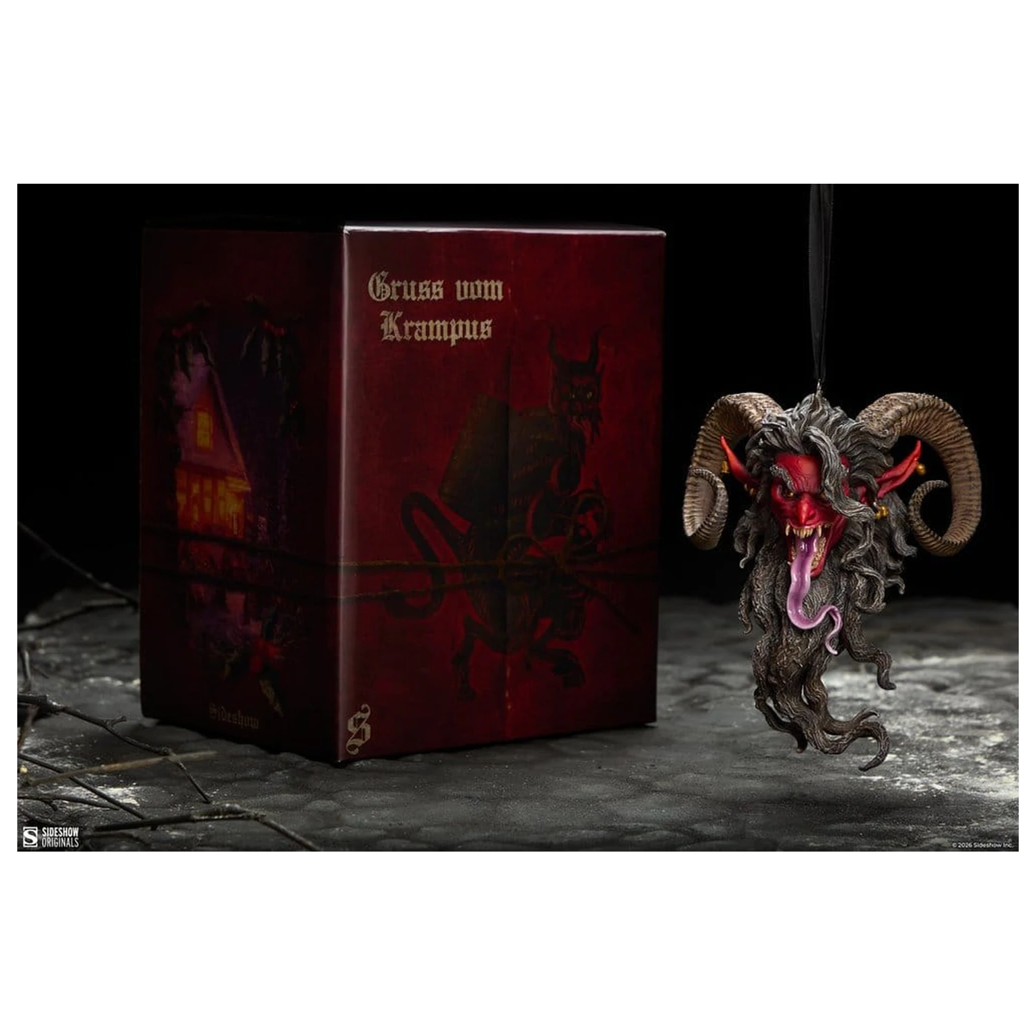 Krampus Ozdoba Der Krampus (Deadly Red) 17 cm fotografii produktu