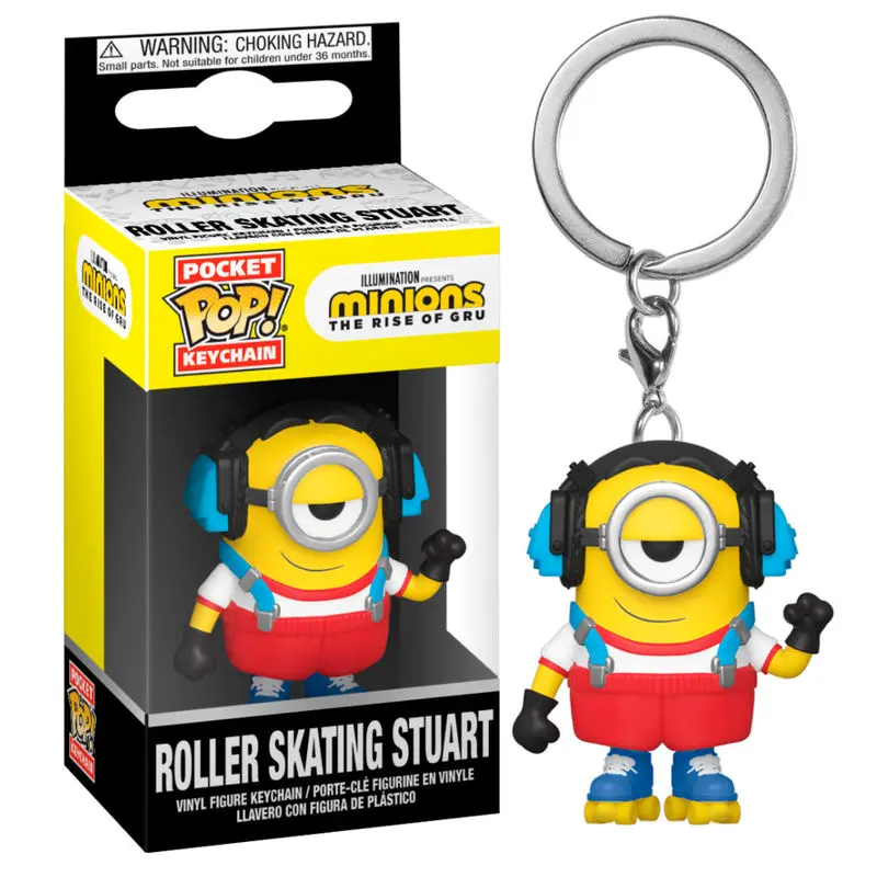 Pocket POP klíčenka Minions 2 Roller Skating Stuart fotografii produktu