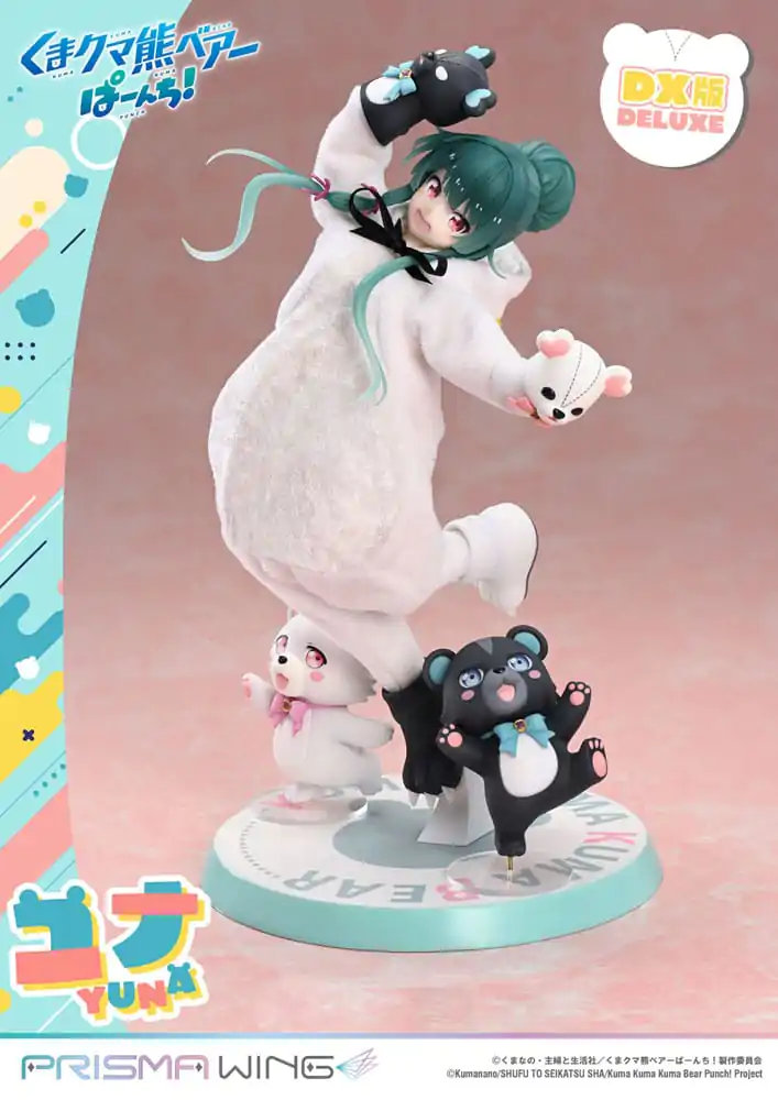 Kuma Kuma Kuma Bear Punch! Prisma Wing PVC Socha 1/7 Yuna Deluxe verze 28 cm fotografii produktu