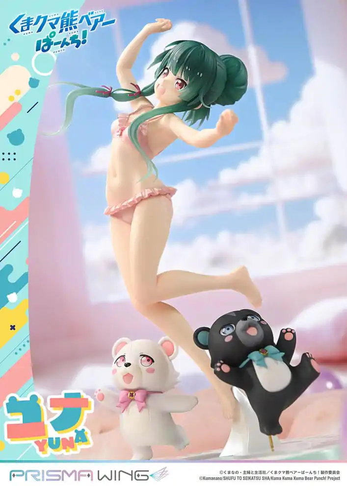 Kuma Kuma Kuma Bear Punch! Prisma Wing PVC Socha 1/7 Yuna Deluxe verze 28 cm fotografii produktu