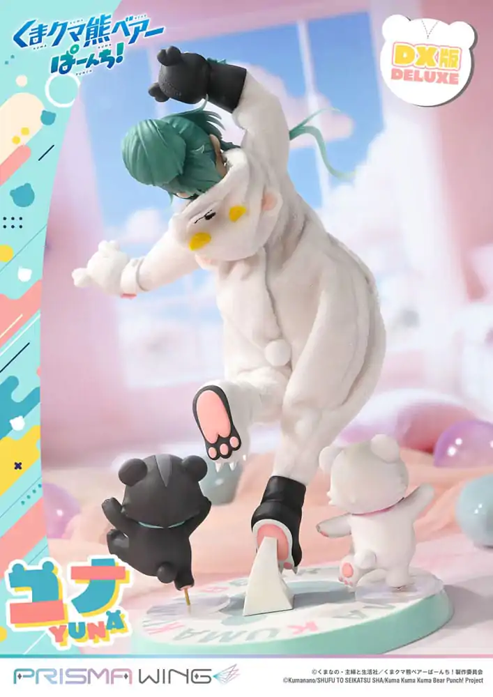 Kuma Kuma Kuma Bear Punch! Prisma Wing PVC Socha 1/7 Yuna Deluxe verze 28 cm fotografii produktu