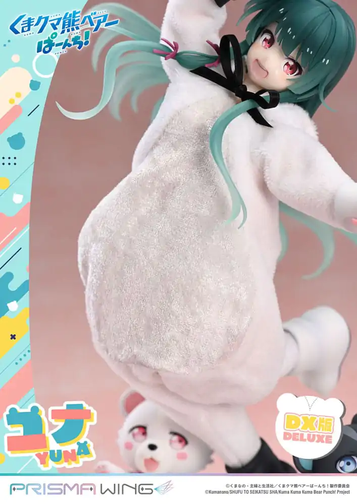 Kuma Kuma Kuma Bear Punch! Prisma Wing PVC Socha 1/7 Yuna Deluxe verze 28 cm fotografii produktu