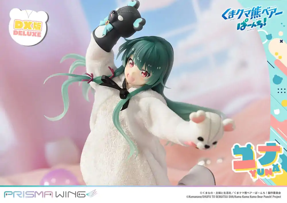 Kuma Kuma Kuma Bear Punch! Prisma Wing PVC Socha 1/7 Yuna Deluxe verze 28 cm fotografii produktu