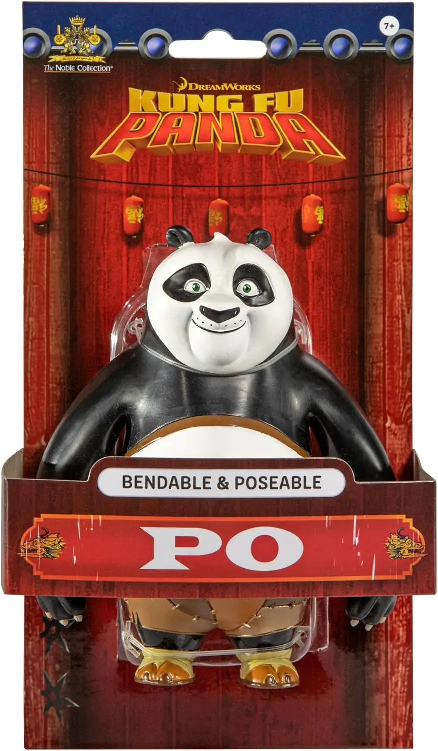 Kung Fu Panda Bendyfigs Ohýbací figurka Po Ping 15 cm fotografii produktu