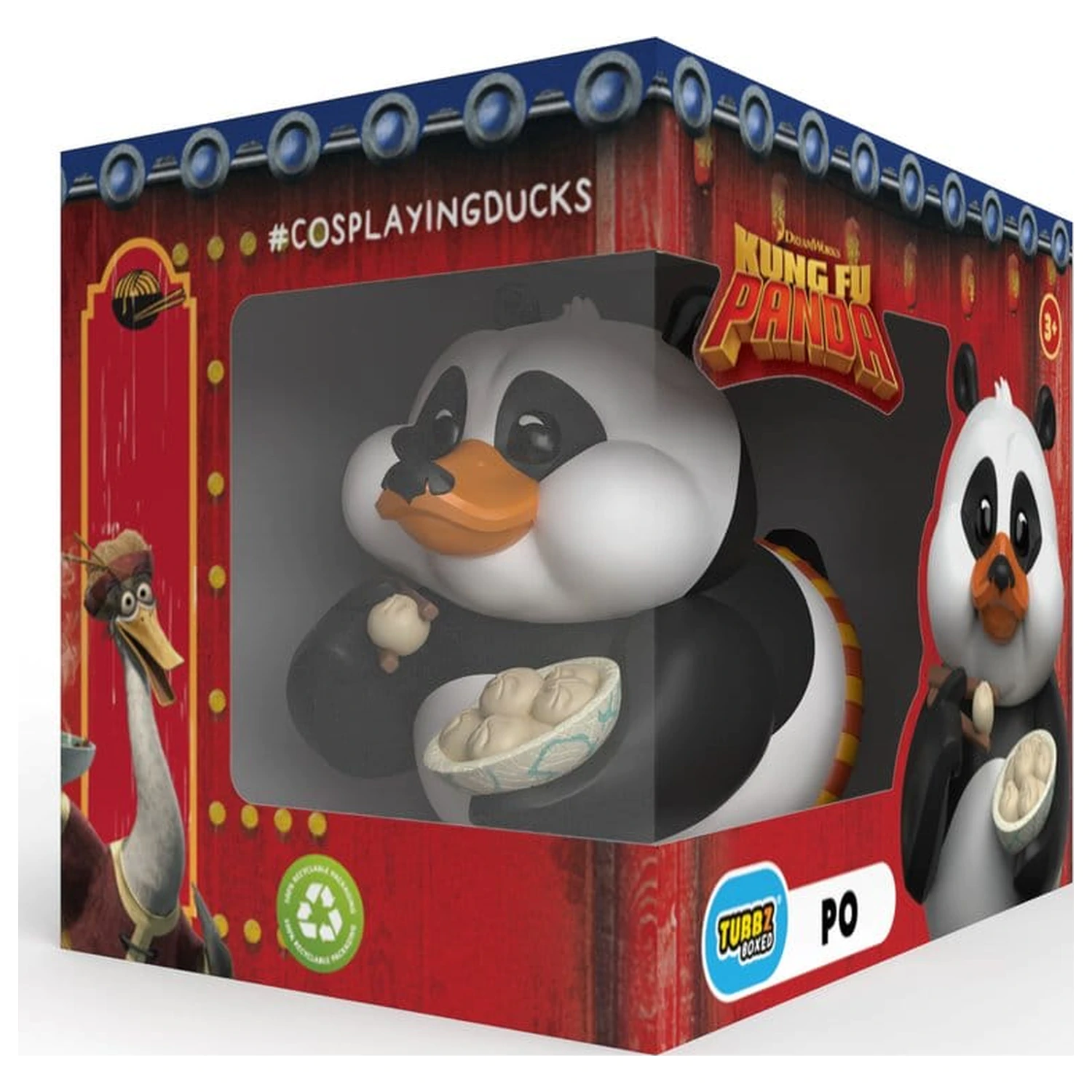 Kung Fu Panda Tubbz PVC figurka Po fotografii produktu