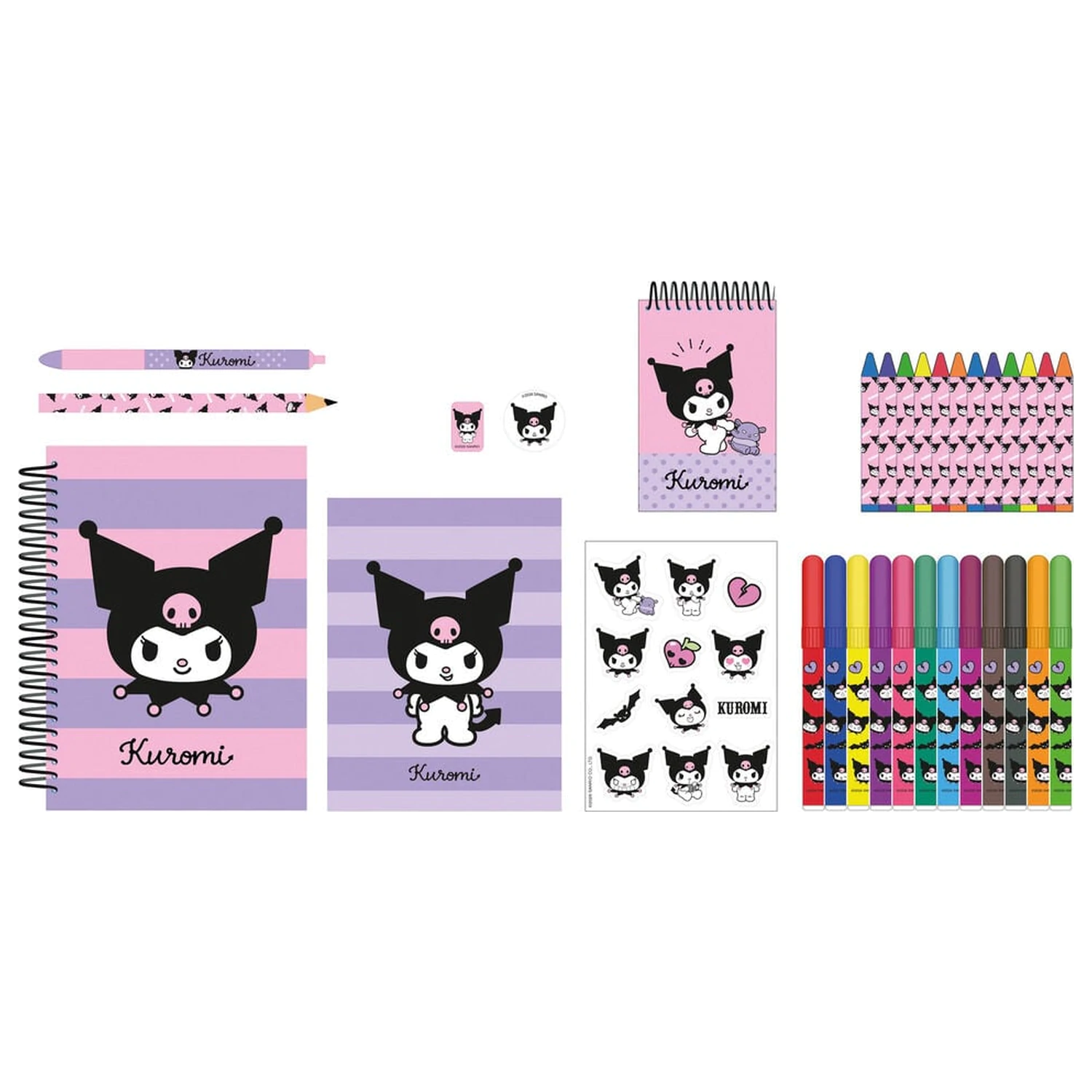 Kuromi Hello Kitty sada pro aktivity 43 ks fotografii produktu