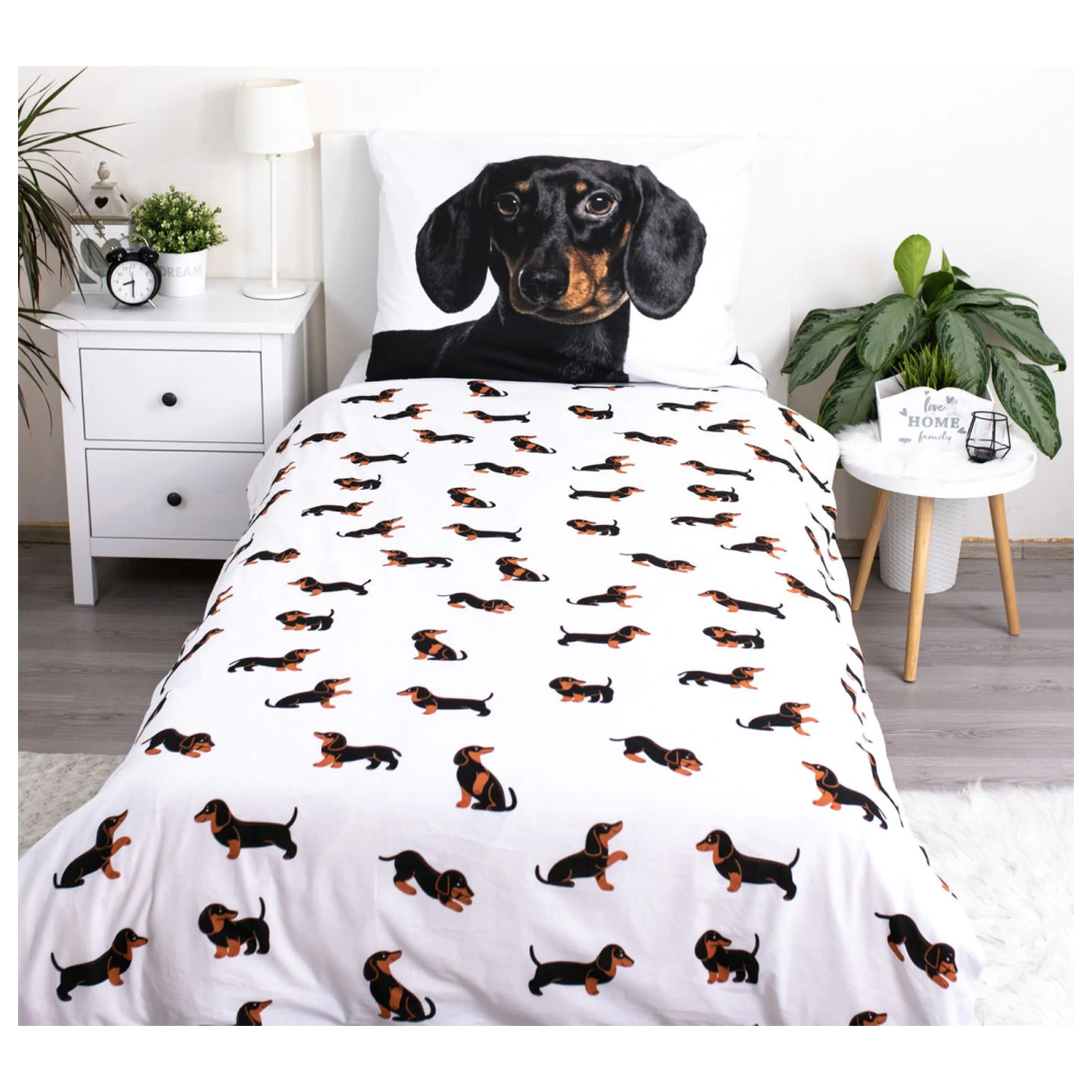 Doggy jezevčík povlak na peřinu fotografii produktu