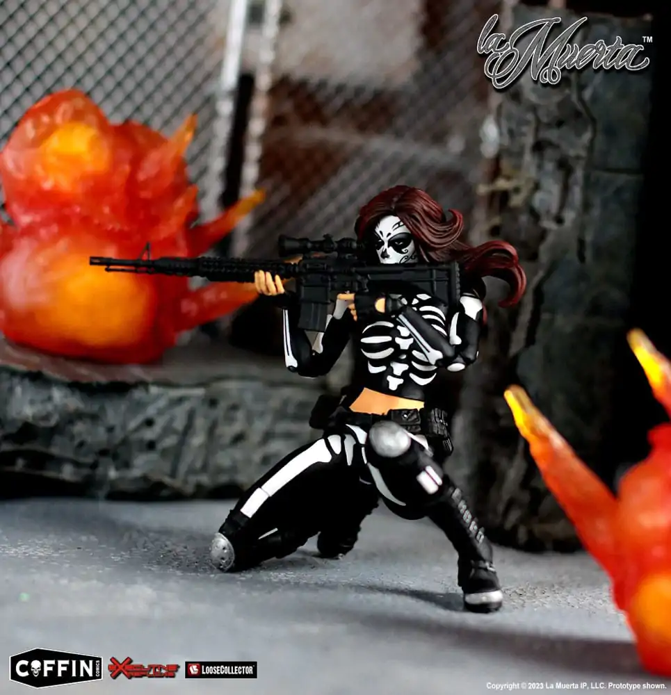 La Muerta Executive Replica Akční figurka 1/12 La Muerta 15 cm fotografii produktu